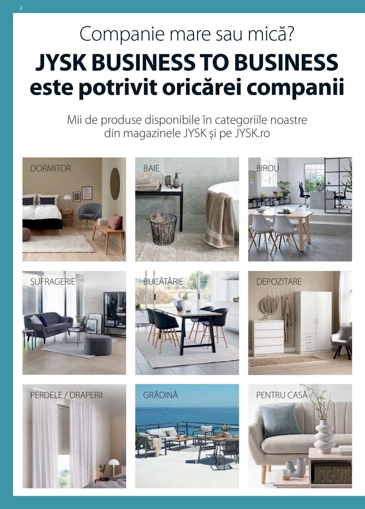 jysk - JYSK catalog - Business to Business de joi 29.02.2024 - page: 2