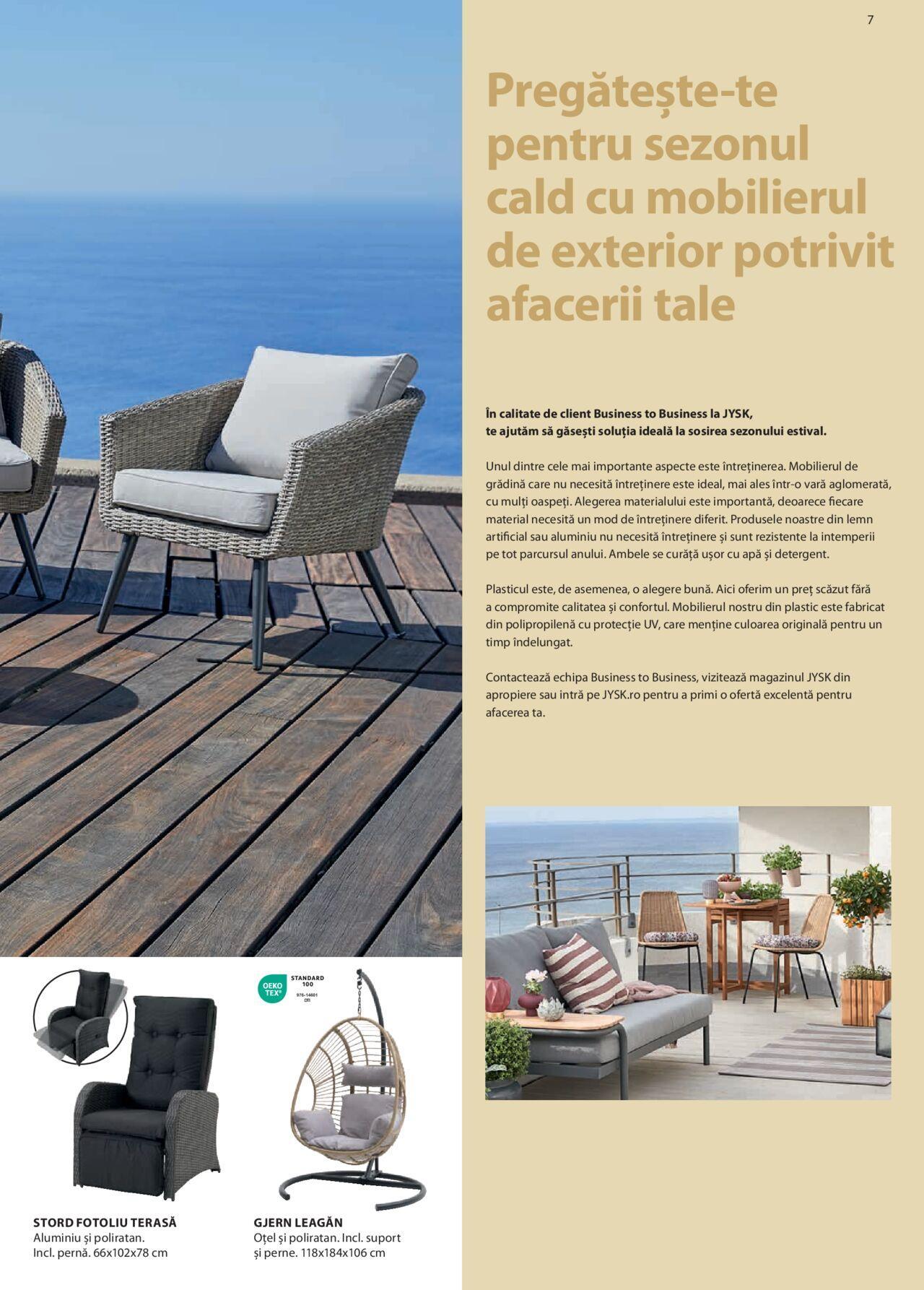 jysk - JYSK catalog - Business to Business de joi 29.02.2024 - page: 7