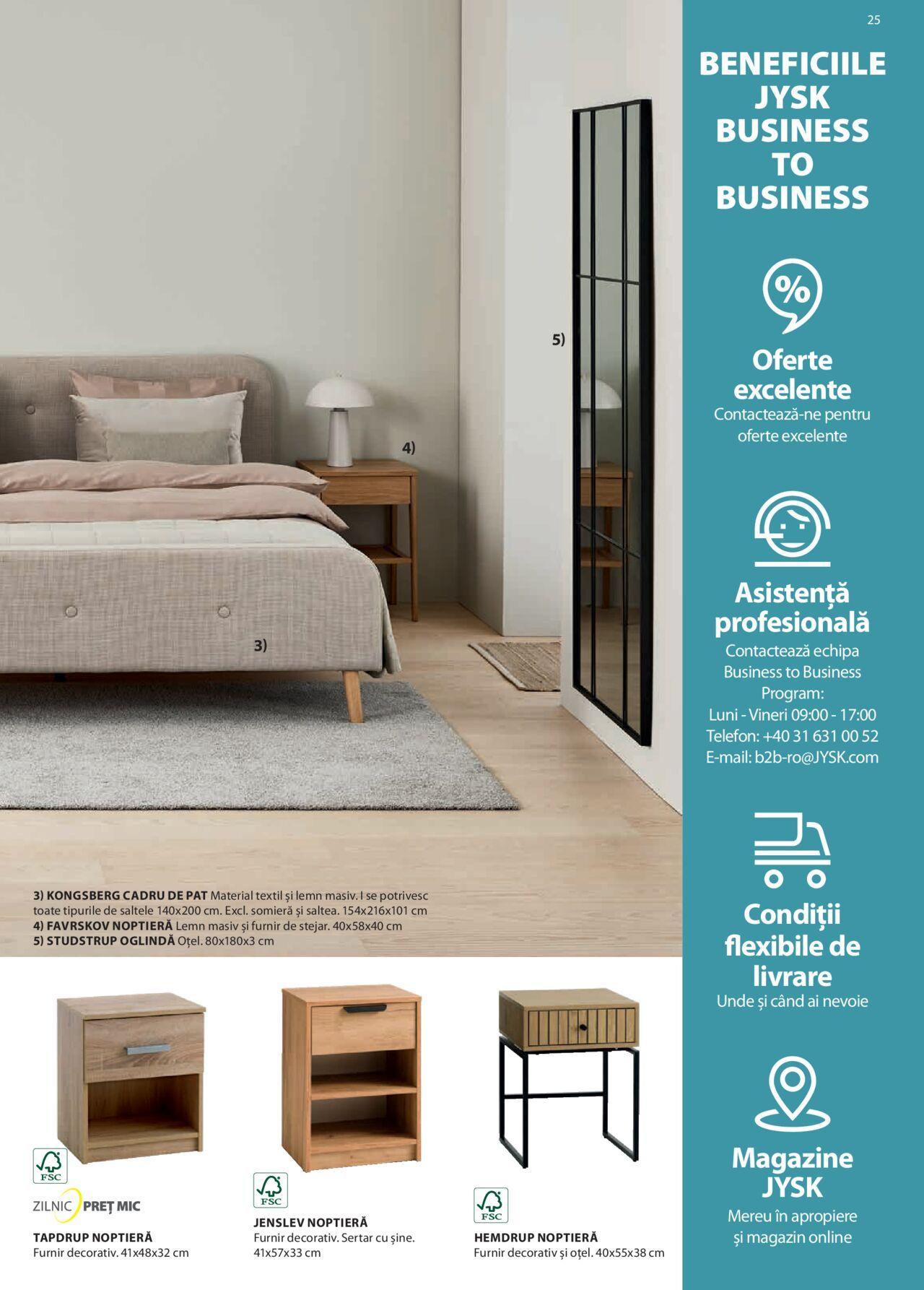 jysk - JYSK catalog - Business to Business de joi 29.02.2024 - page: 25