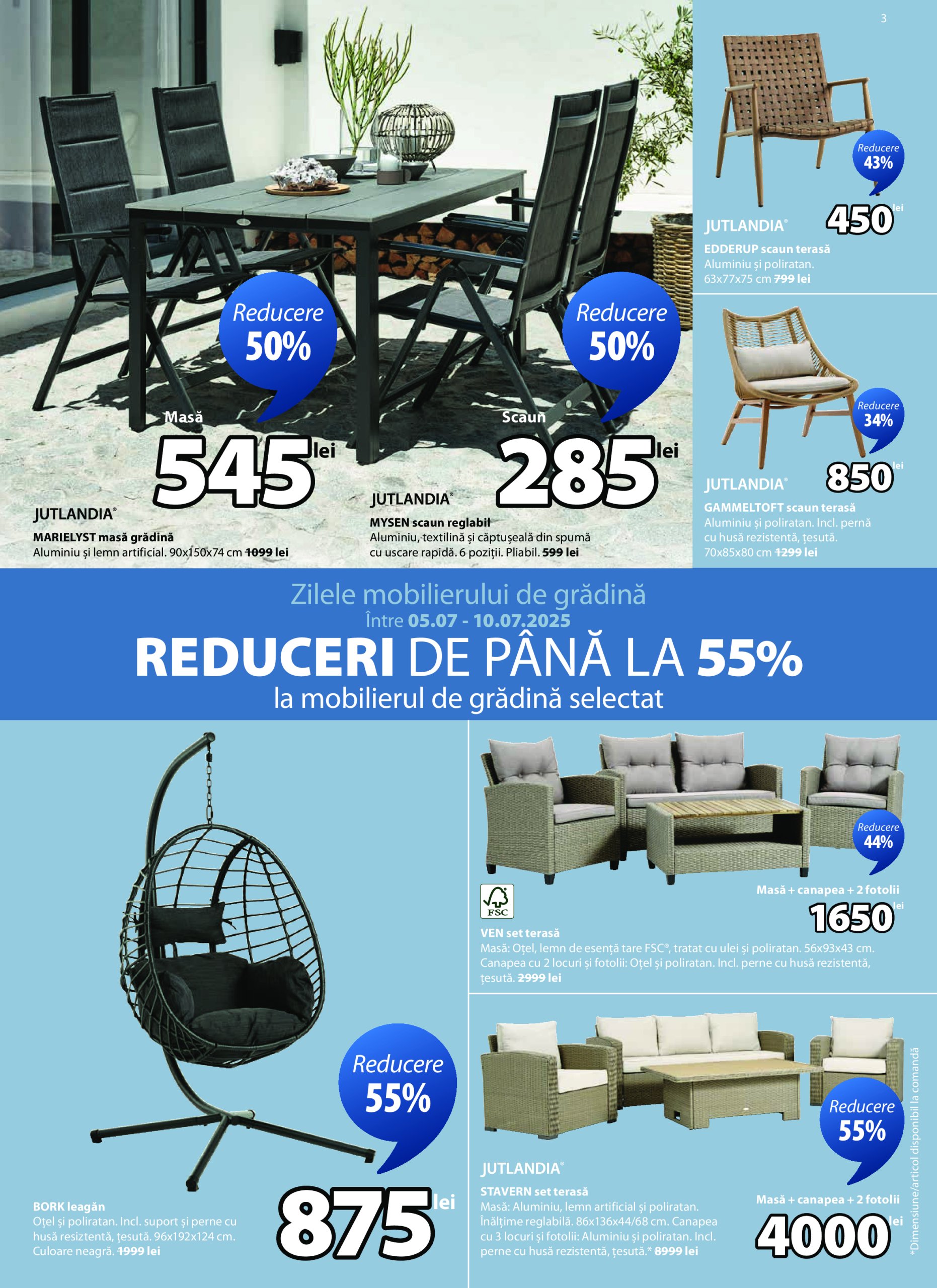 jysk - Catalog JYSK valabil din 05.07. până pe 27.07. - page: 3