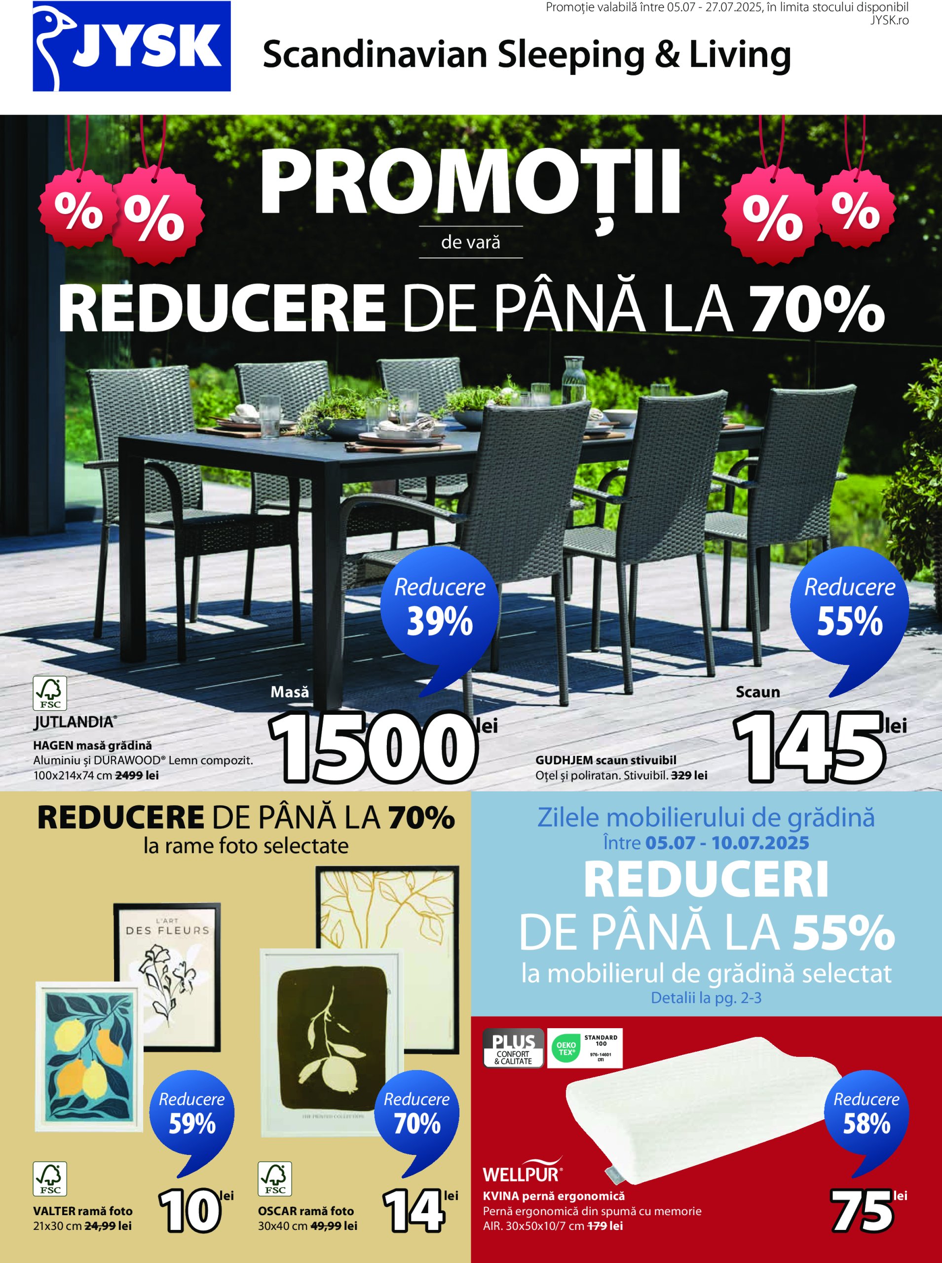 jysk - Catalog JYSK valabil din 05.07. până pe 27.07.