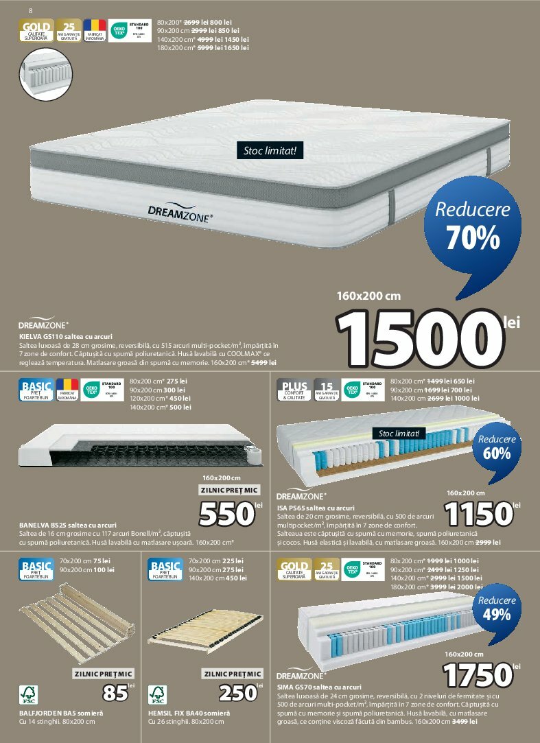 jysk - Catalog JYSK valabil din 04.08. până pe 26.08. - page: 8