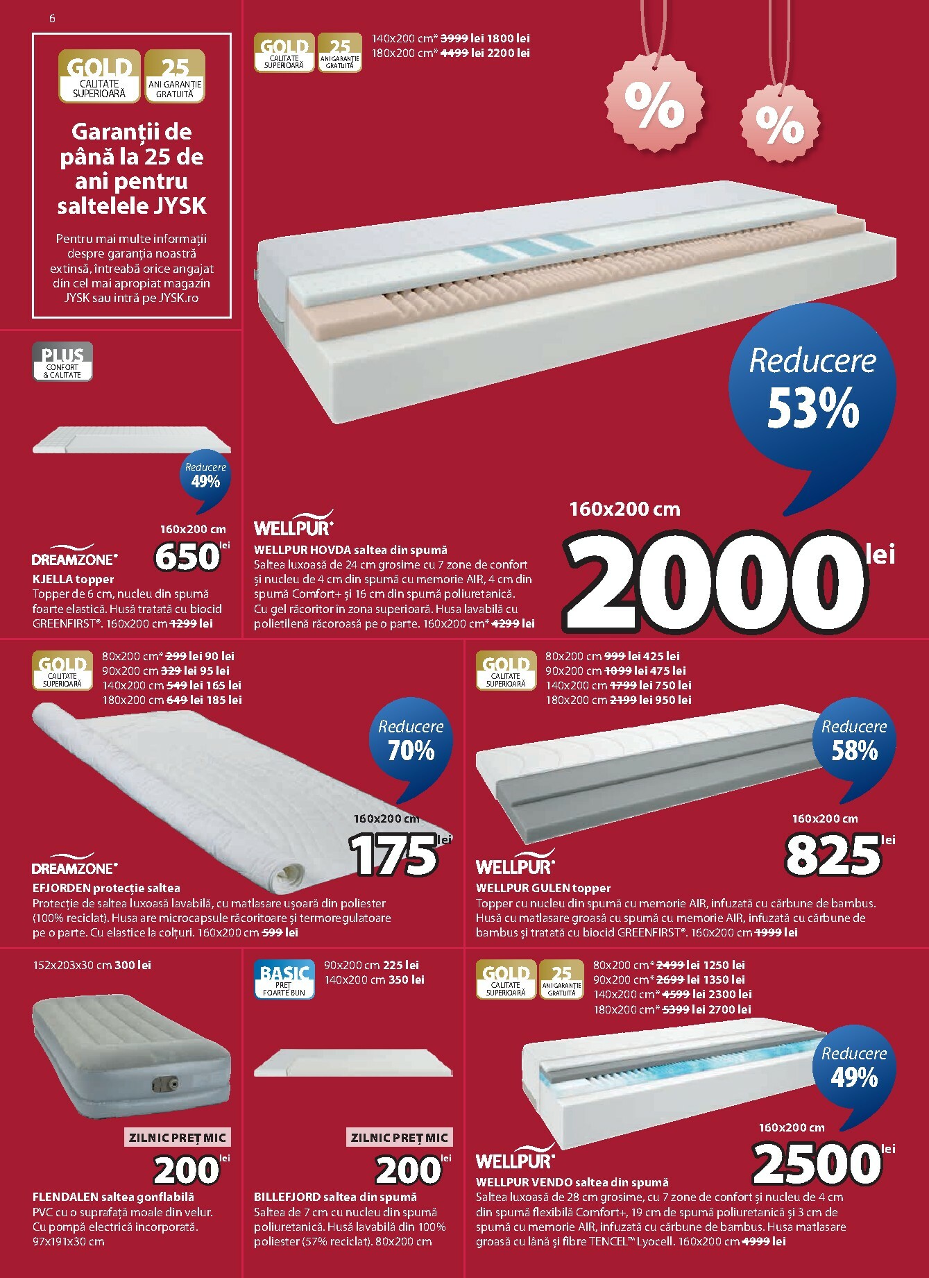 jysk - Catalog JYSK online – oferte valabile din 24.01. - page: 6