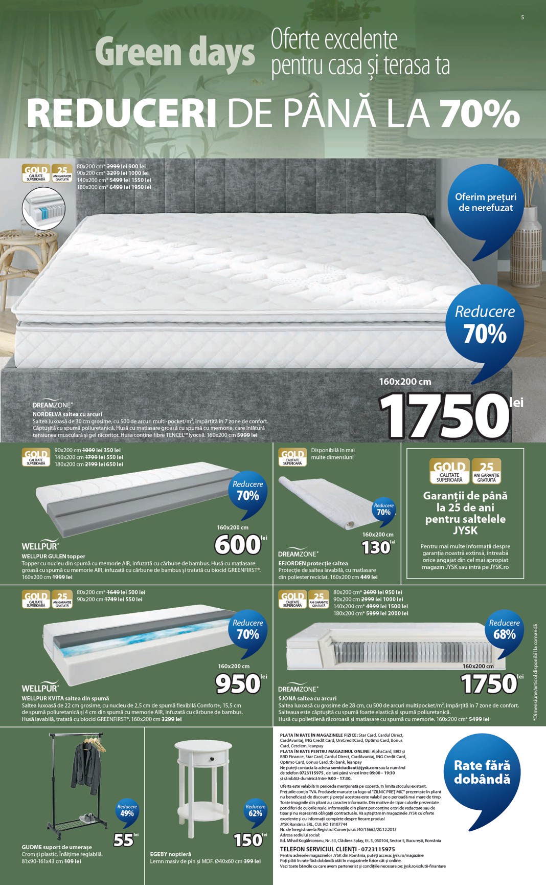 jysk - Brosura JYSK valabilă de la joi 16.04.2026 până la joi 23.04.2026 - page: 5