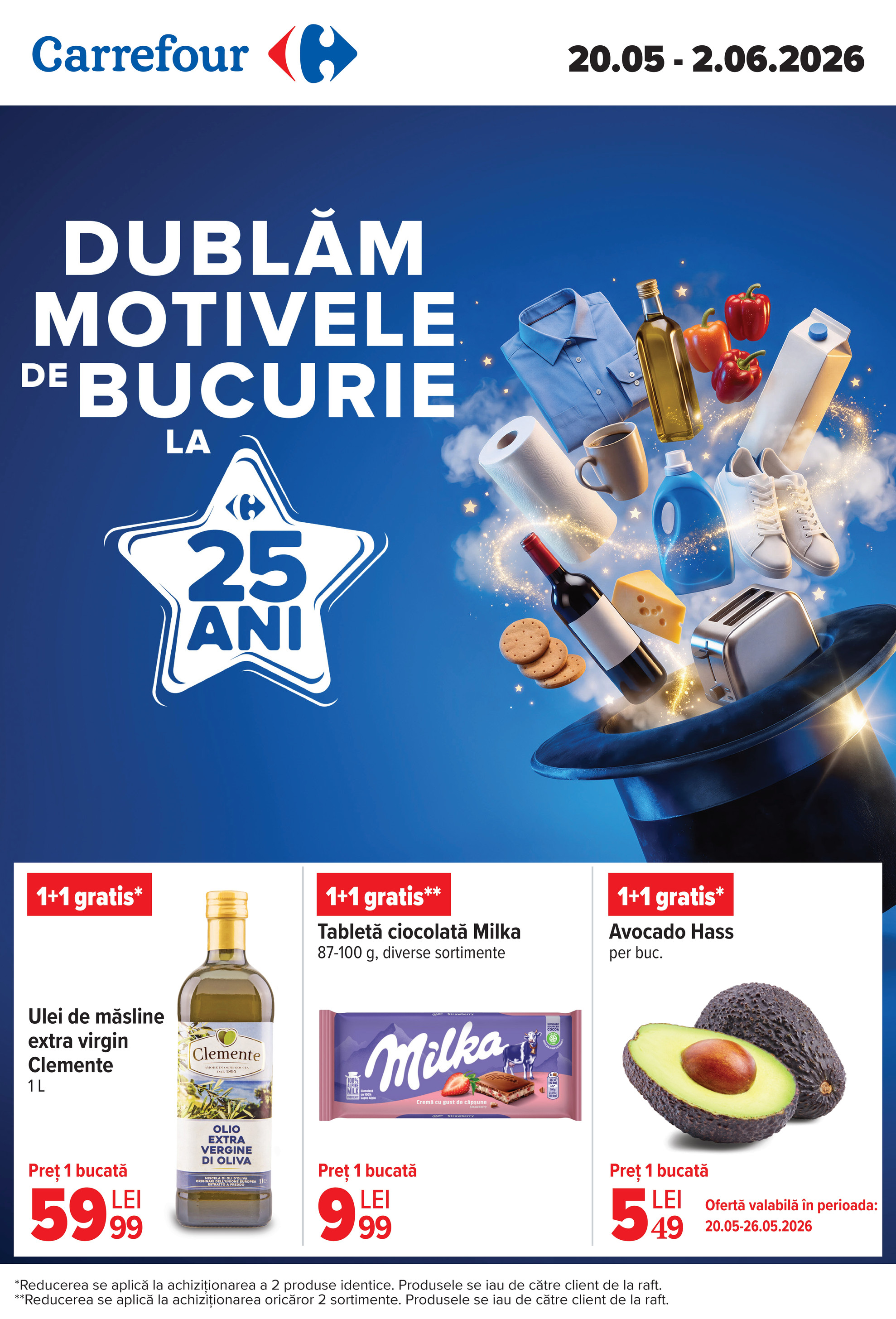 carrefour - Brosura Carrefour valabilă de la miercuri 20.05.2026 până la marți 02.06.2026