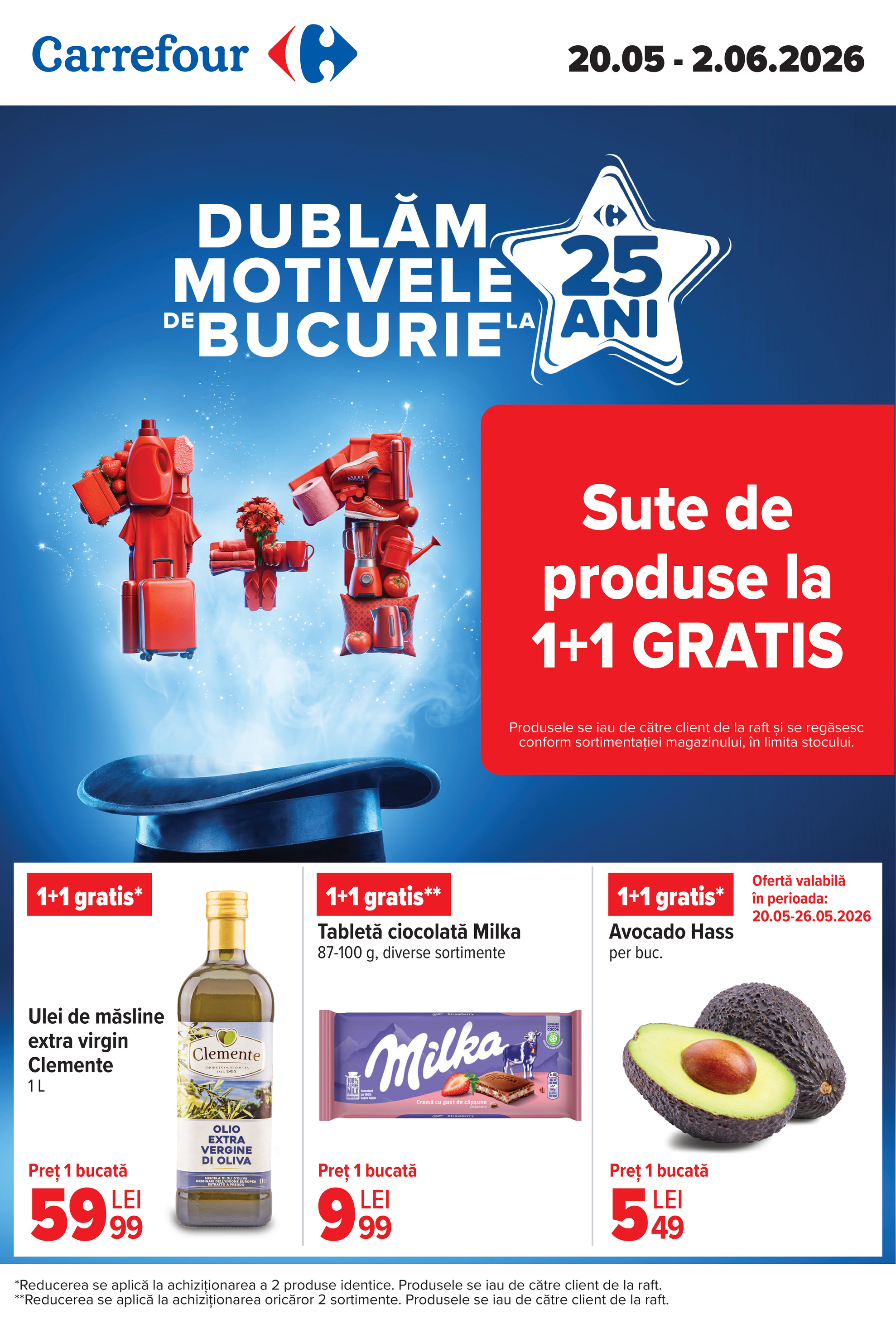 carrefour - Brosura Carrefour - Cata 18 HYPER Food Aniversar 2 20.05-2.06.2026 valabilă de la miercuri 20.05.2026 până la marți 02.06.2026 - page: 1