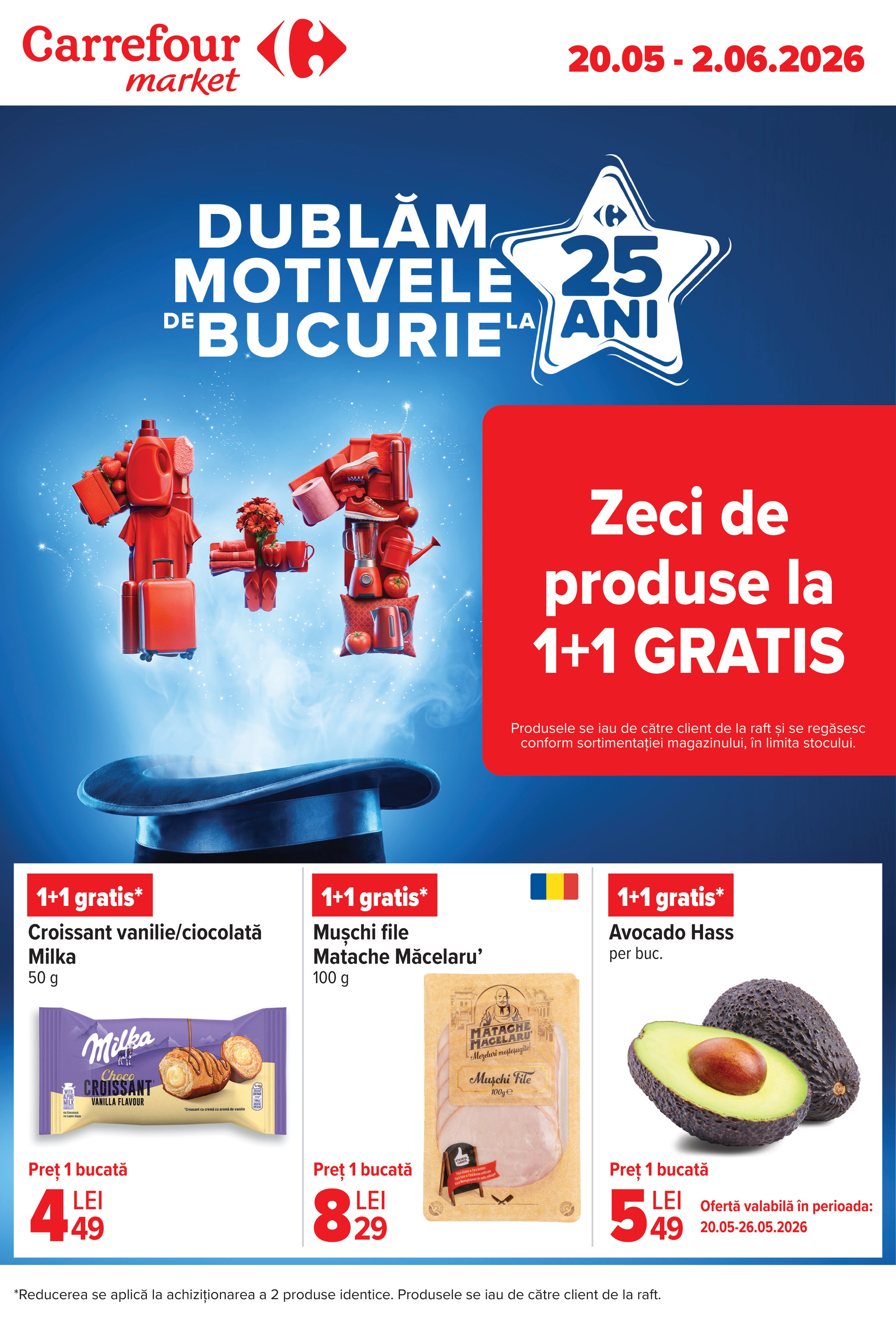 carrefour - Brosura Carrefour Market - Aniversar valabilă de la miercuri 20.05.2026 până la marți 02.06.2026