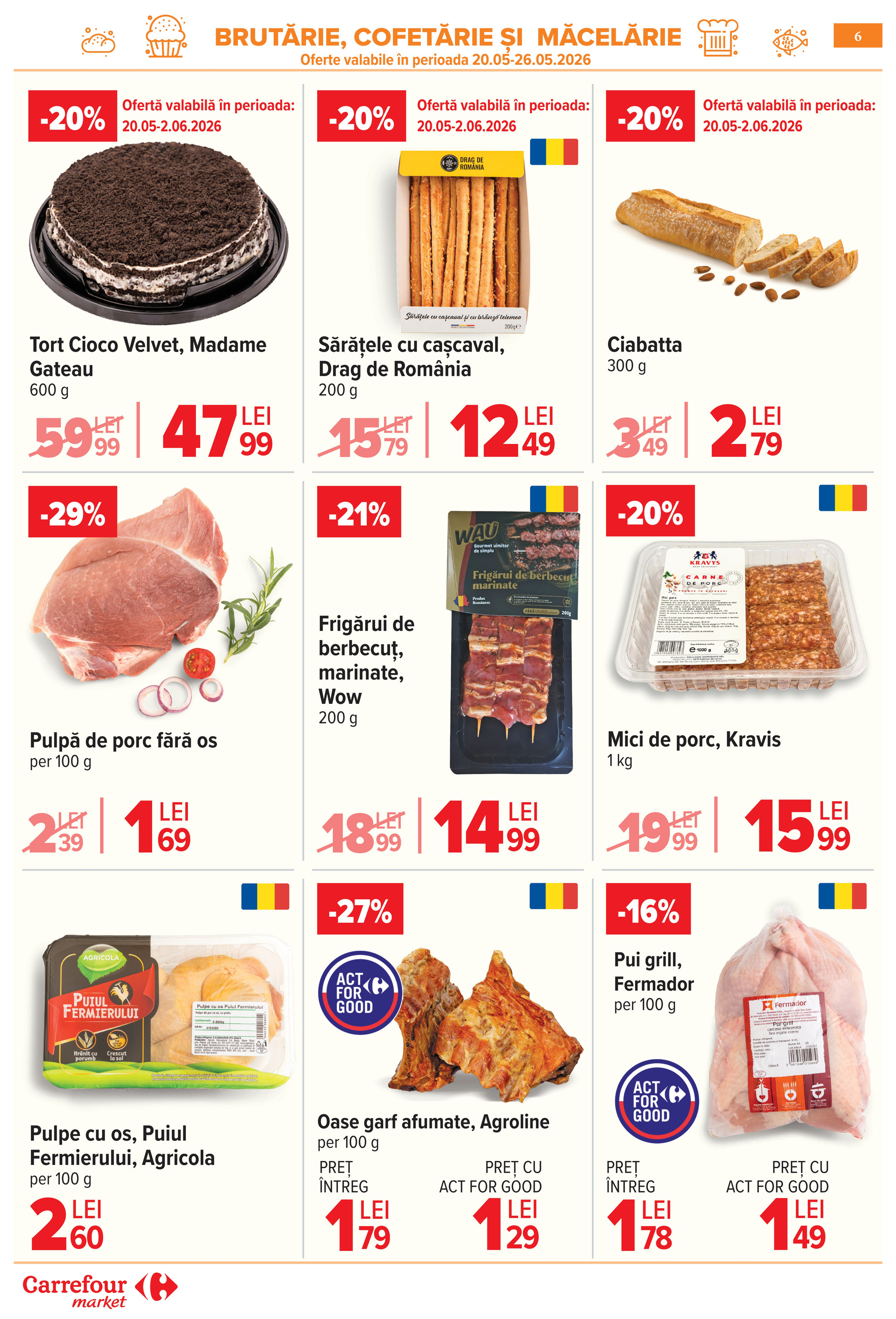 carrefour - Brosura Carrefour Market - Aniversar valabilă de la miercuri 20.05.2026 până la marți 02.06.2026 - page: 6