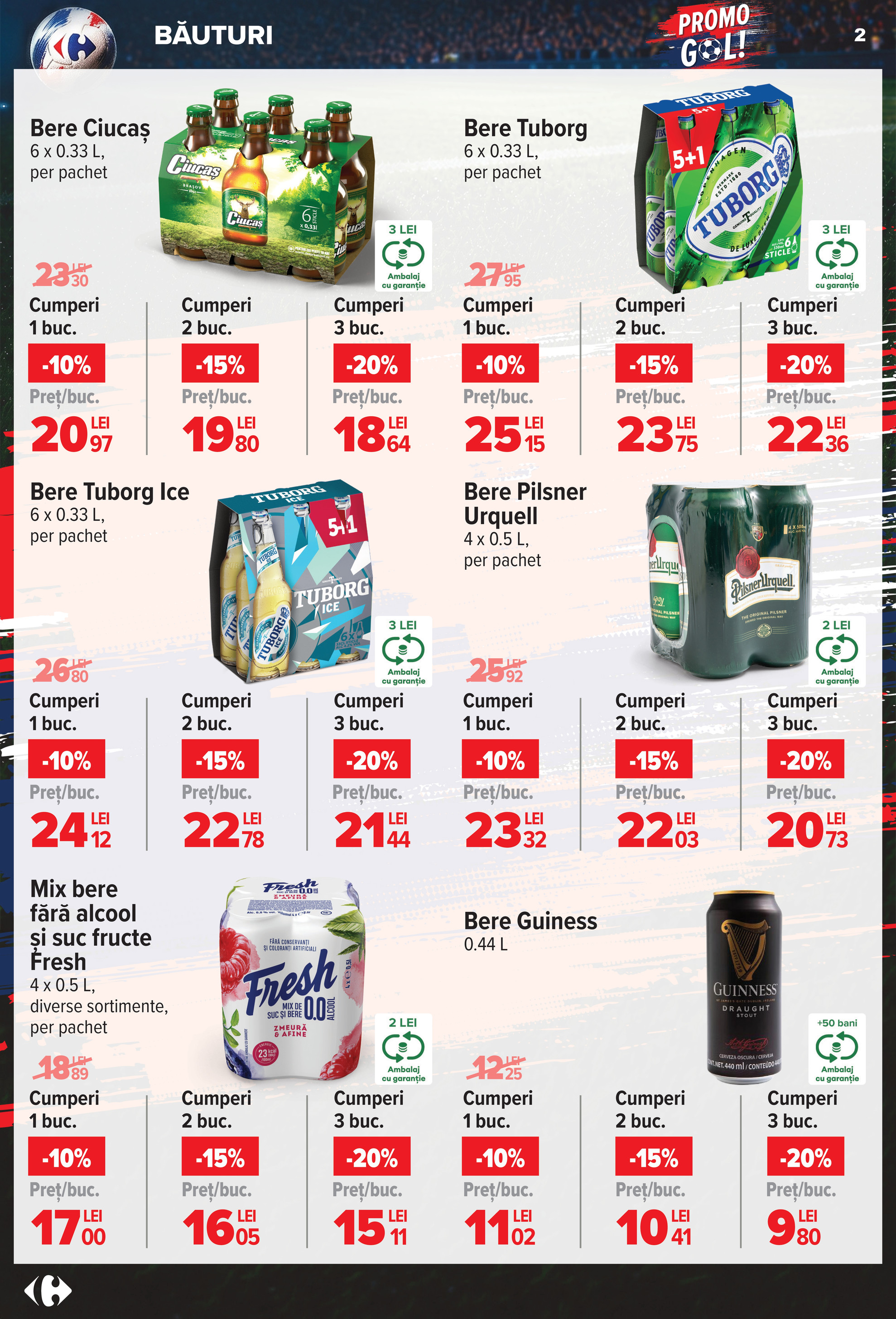 carrefour - Brosura Carrefour - Promo Gol valabilă de la miercuri 03.06.2026 până la marți 16.06.2026 - page: 2