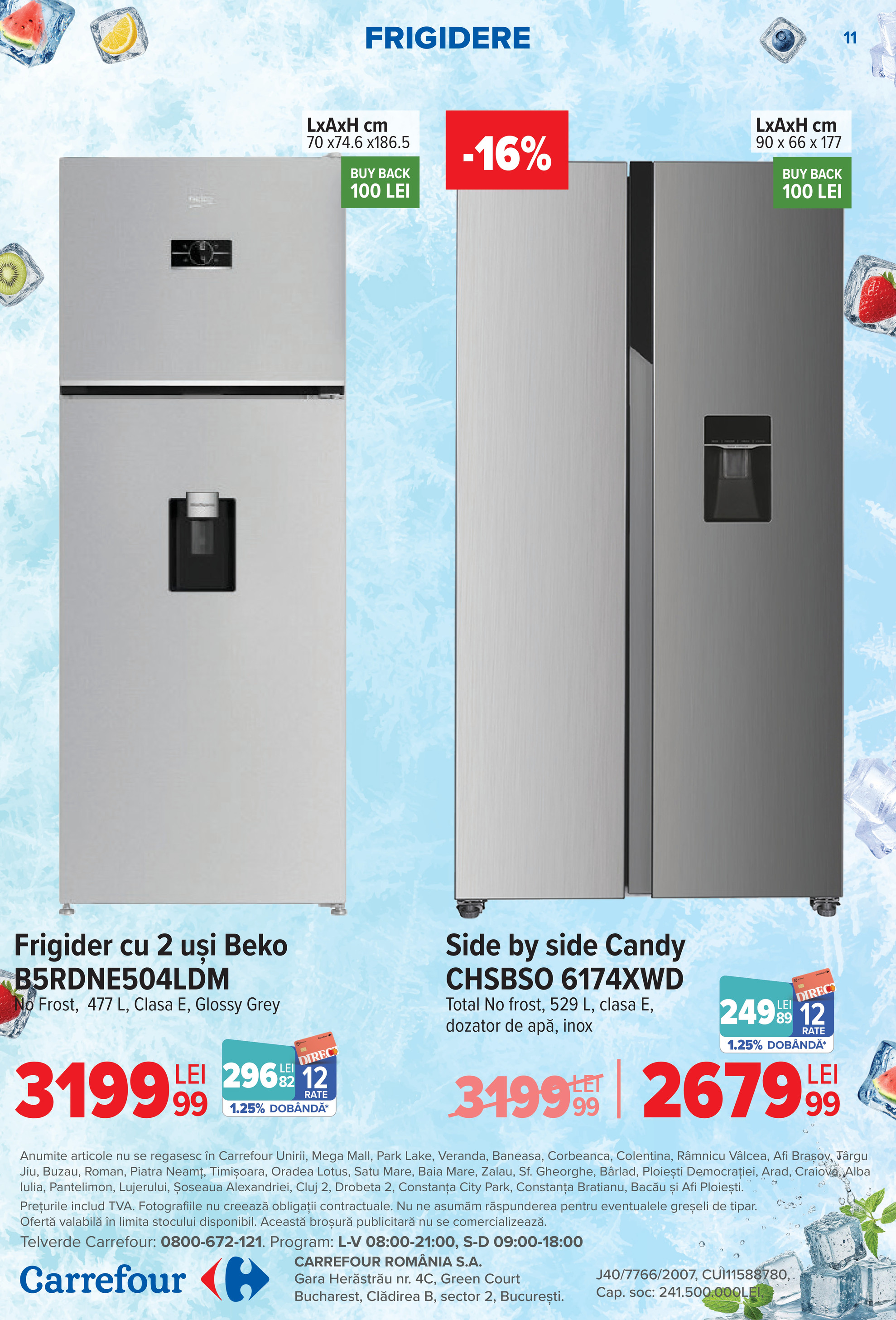 carrefour - Pliantele viitoare Carrefour - Cata 21C. SPECIAL EPCS FRIG 17.06-14.07.2026 valabil de la miercuri 17.06.2026 până la marți 14.07.2026 - page: 11