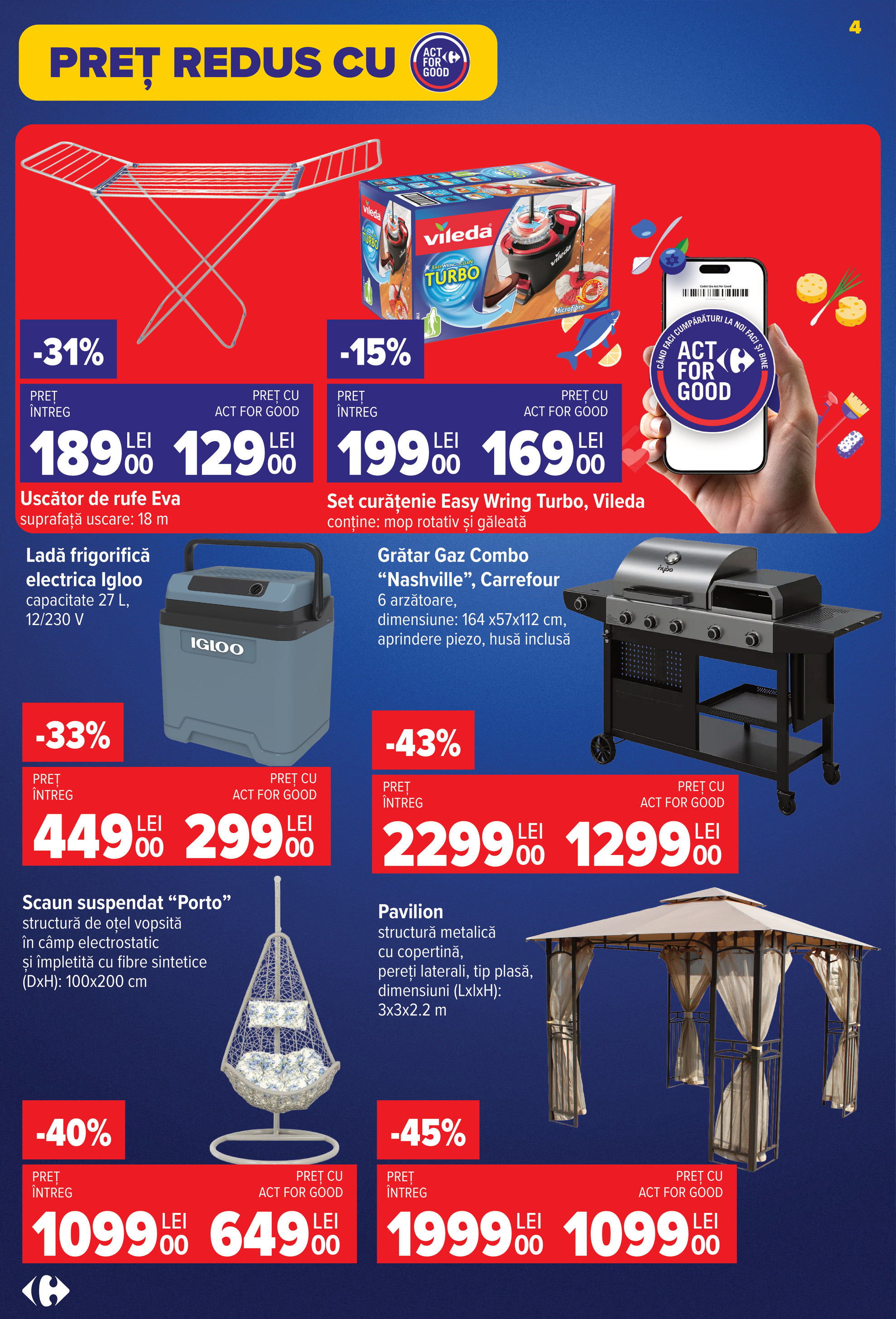 carrefour - Brosura Carrefour - Cata HYPER 21A MR NONFOOD 17.06-30.06.2026 valabilă de la miercuri 17.06.2026 până la marți 30.06.2026 - page: 4
