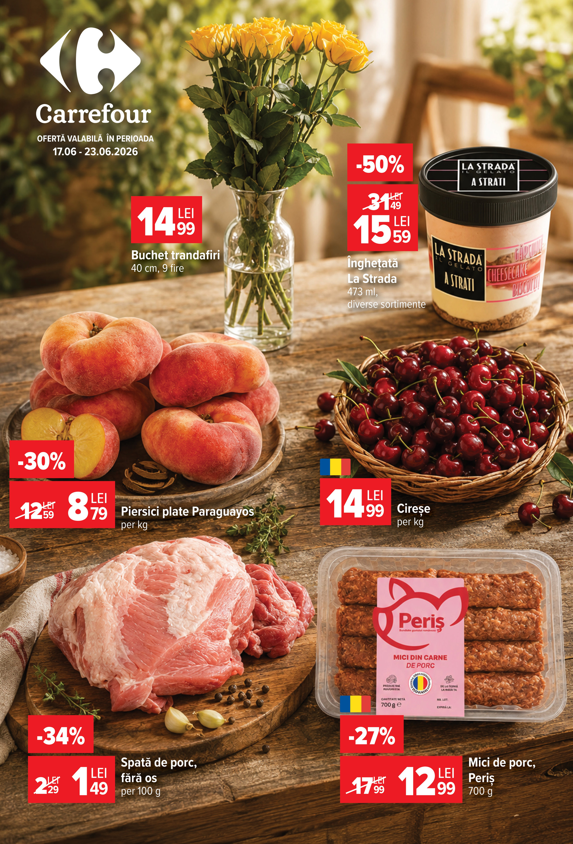carrefour - Brosura Carrefour valabilă de la miercuri 17.06.2026 până la marți 23.06.2026
