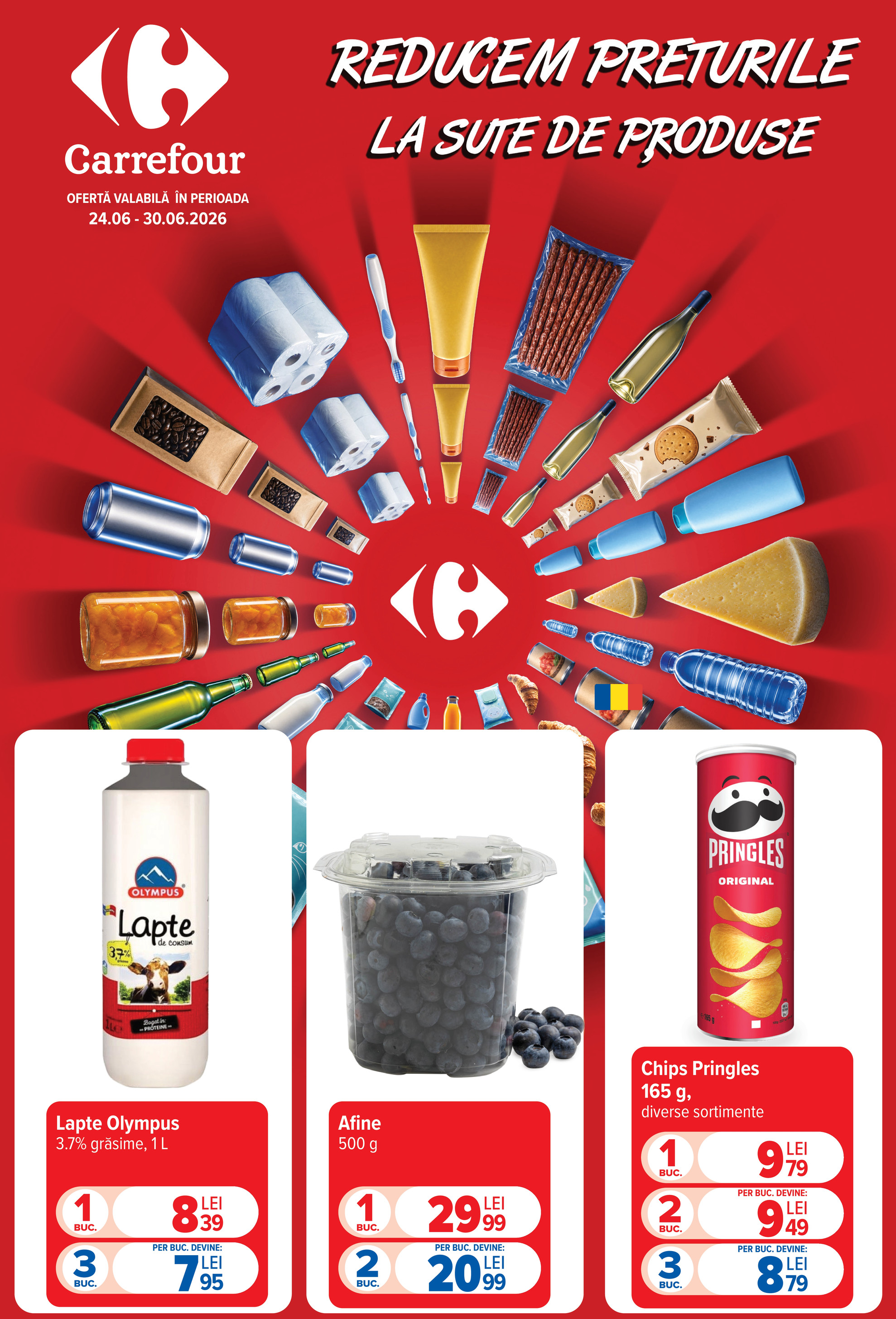carrefour - Brosura Carrefour valabilă de la miercuri 24.06.2026 până la marți 30.06.2026