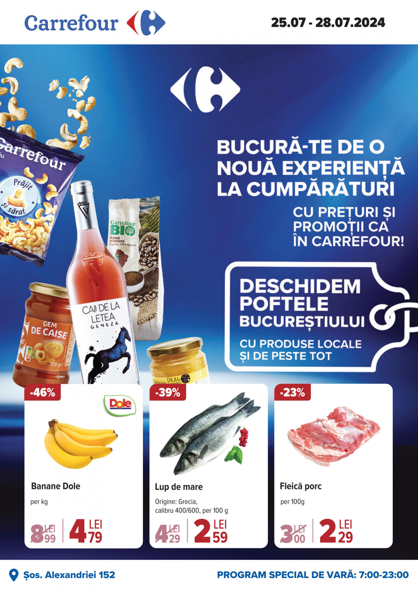 carrefour - Catalog nou Carrefour 25.07. - 28.07. - page: 1