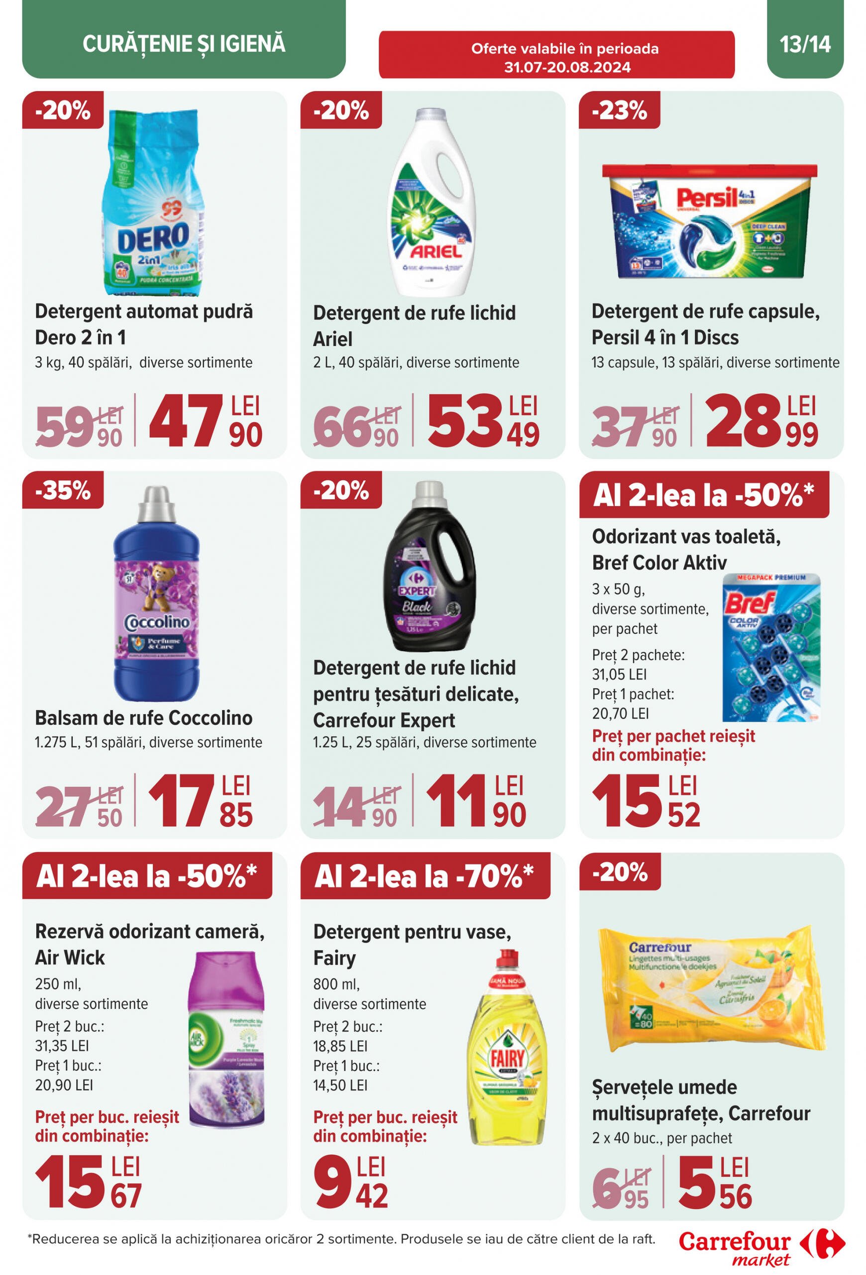 carrefour - Catalog nou Carrefour Market 31.07. - 06.08. - page: 13