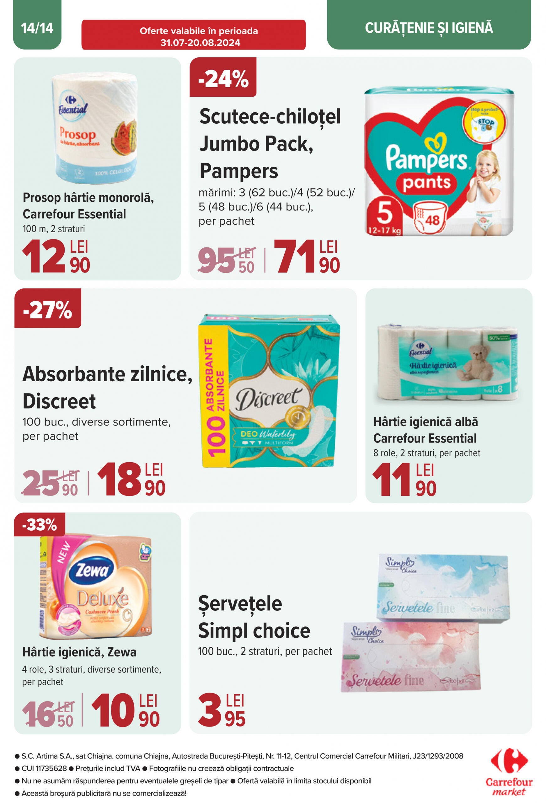 carrefour - Catalog nou Carrefour Market 31.07. - 06.08. - page: 14