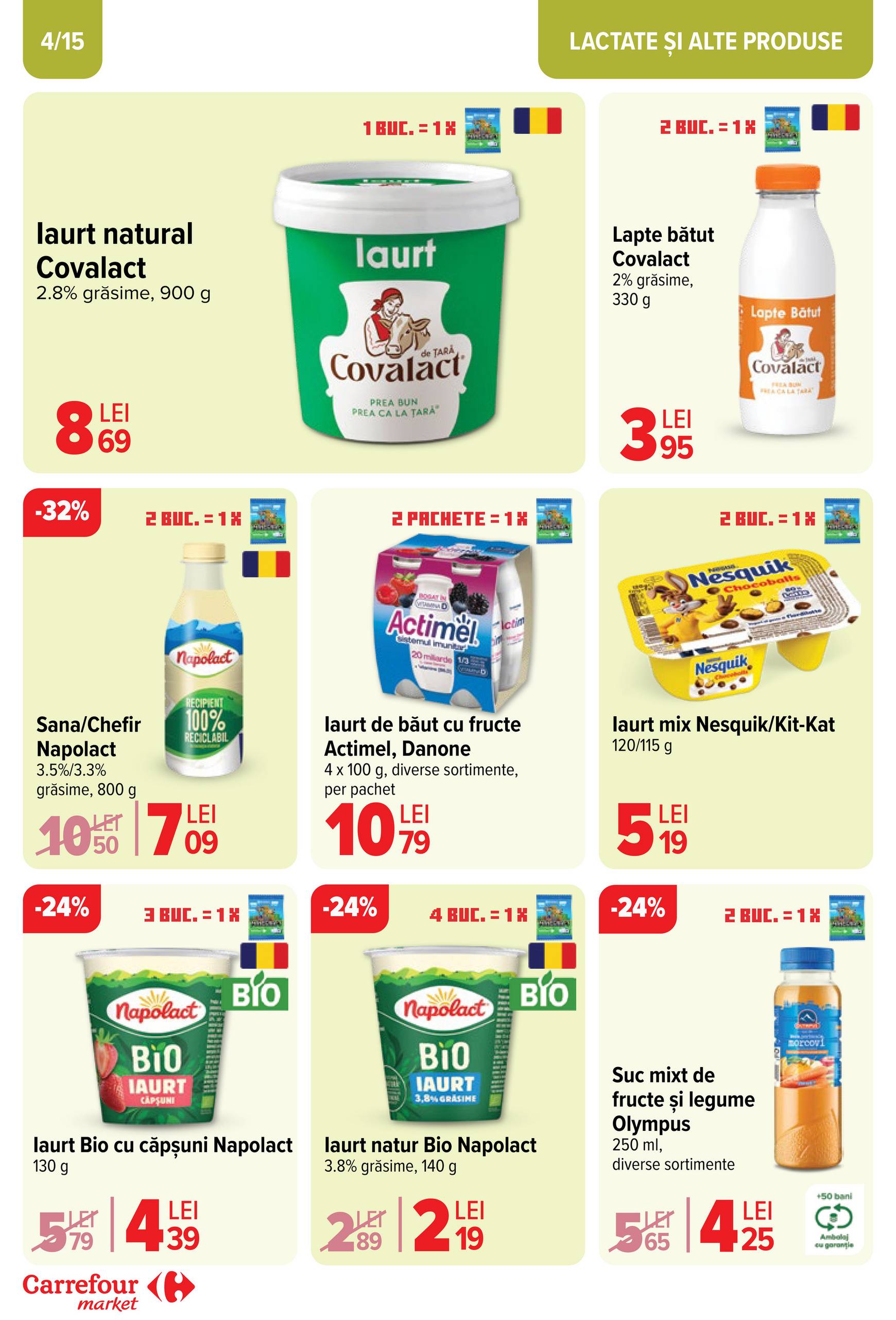 carrefour - Catalog nou Carrefour Market 18.09. - 01.10. - page: 4