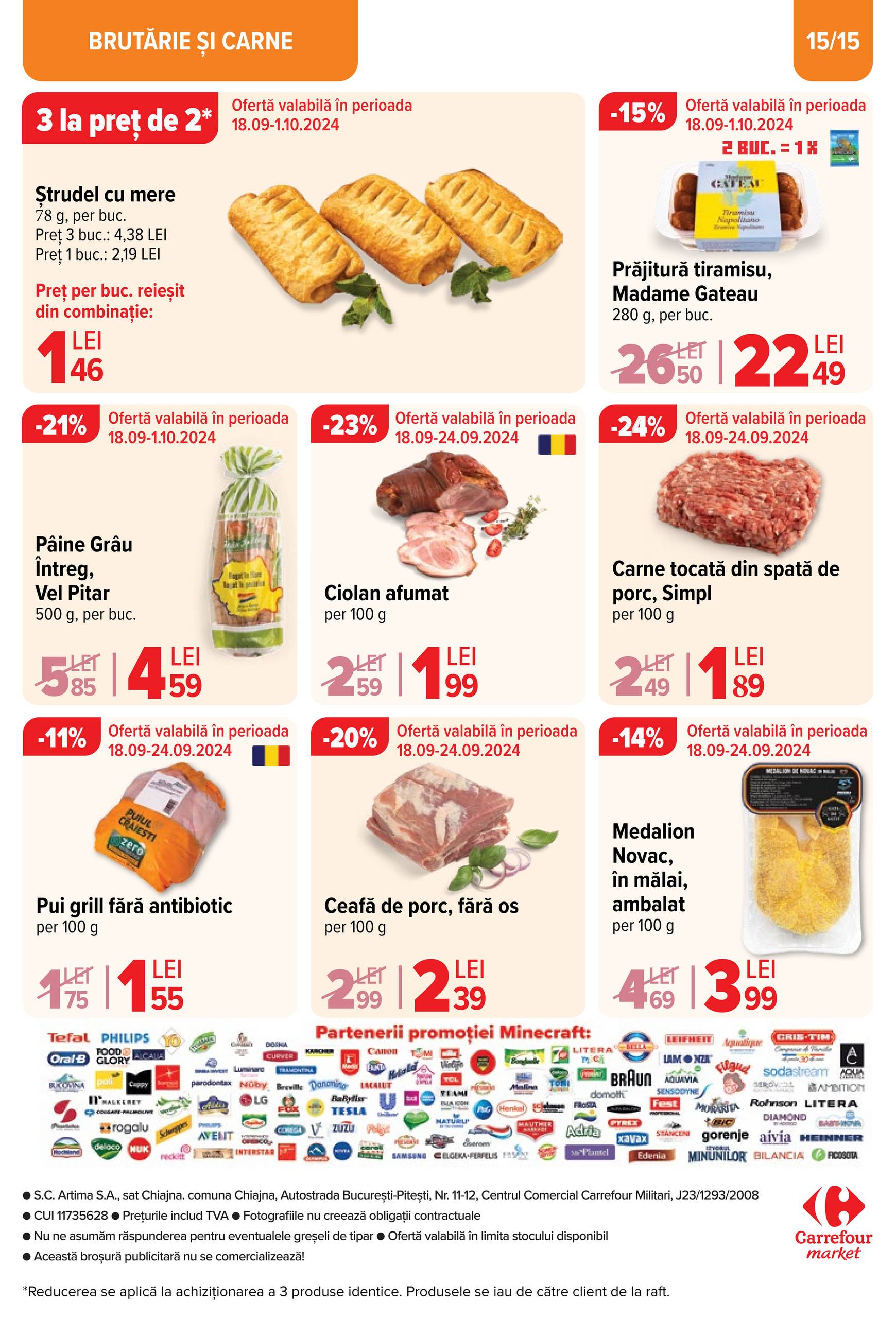 carrefour - Catalog nou Carrefour Market 18.09. - 01.10. - page: 15