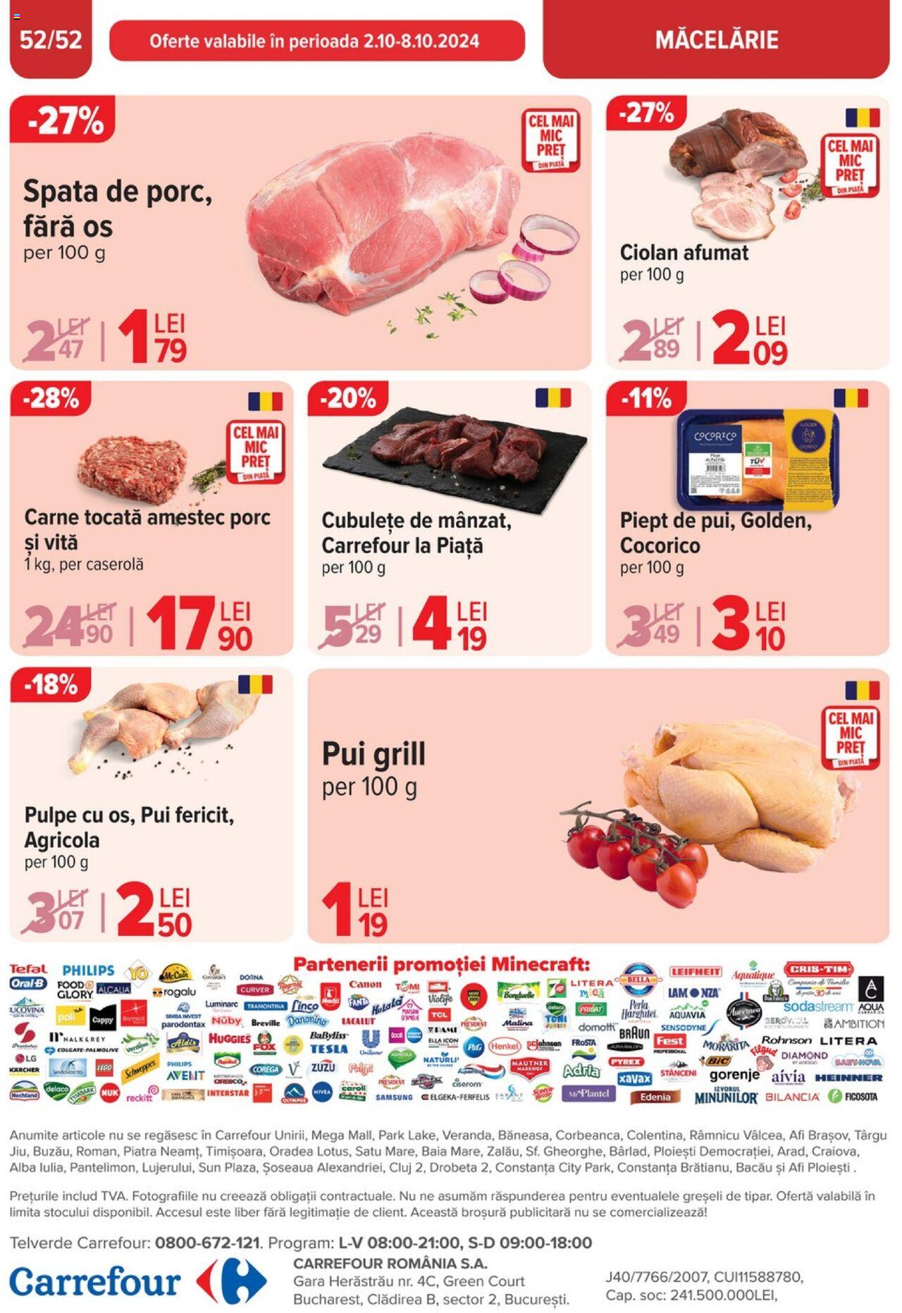 carrefour - Catalog Carrefour 02.10.2024 - 15.10.2024 - page: 52