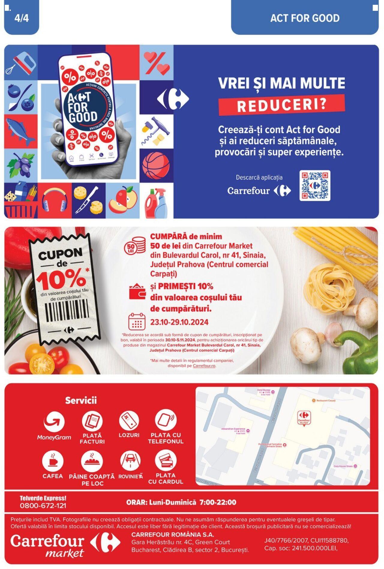 carrefour - Carrefour catalog - Market Sinaia 23.10.2024 - 29.10.2024 - page: 4