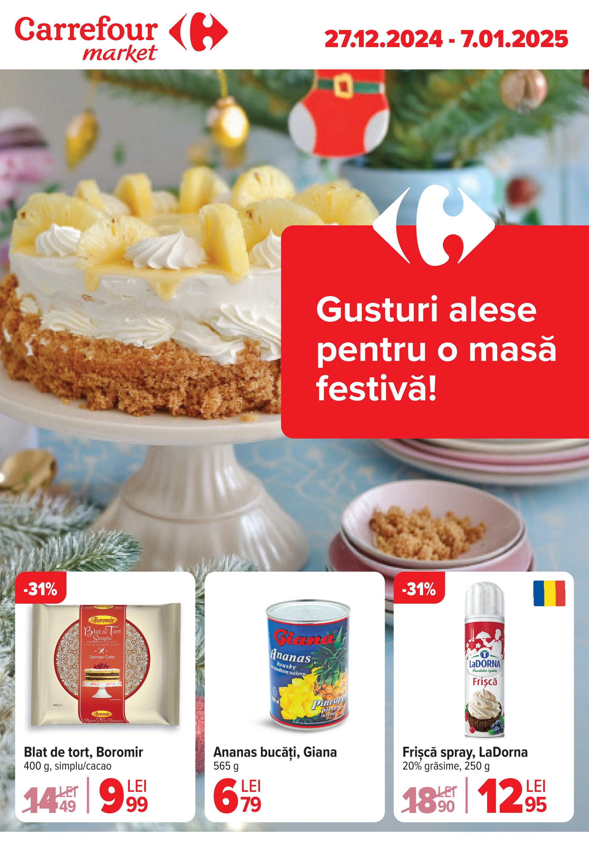 carrefour - Catalog Carrefour Market valabil din 27.12. - 07.01.