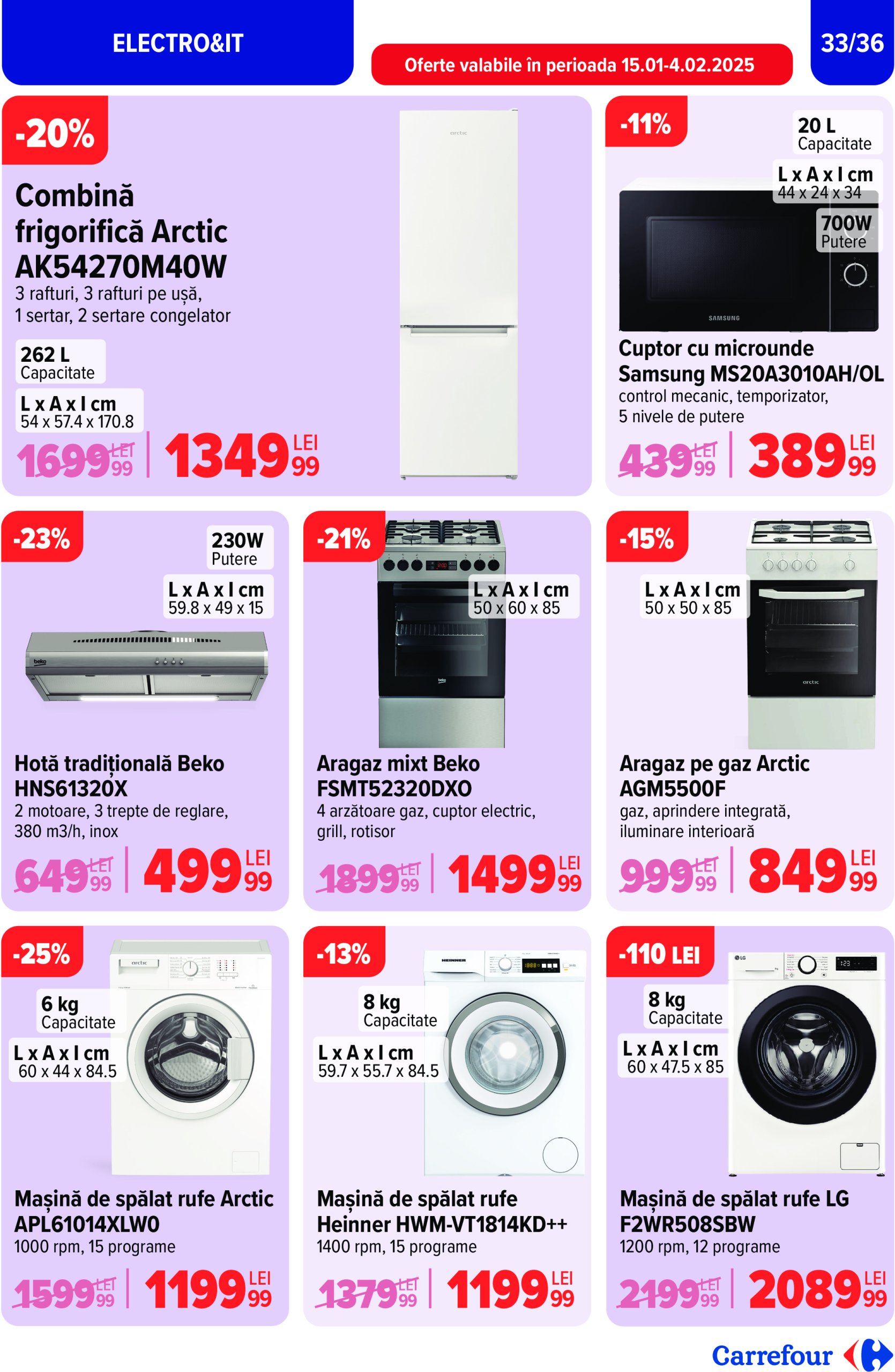 carrefour - Catalog Carrefour valabil din 15.01. - 21.01. - page: 33