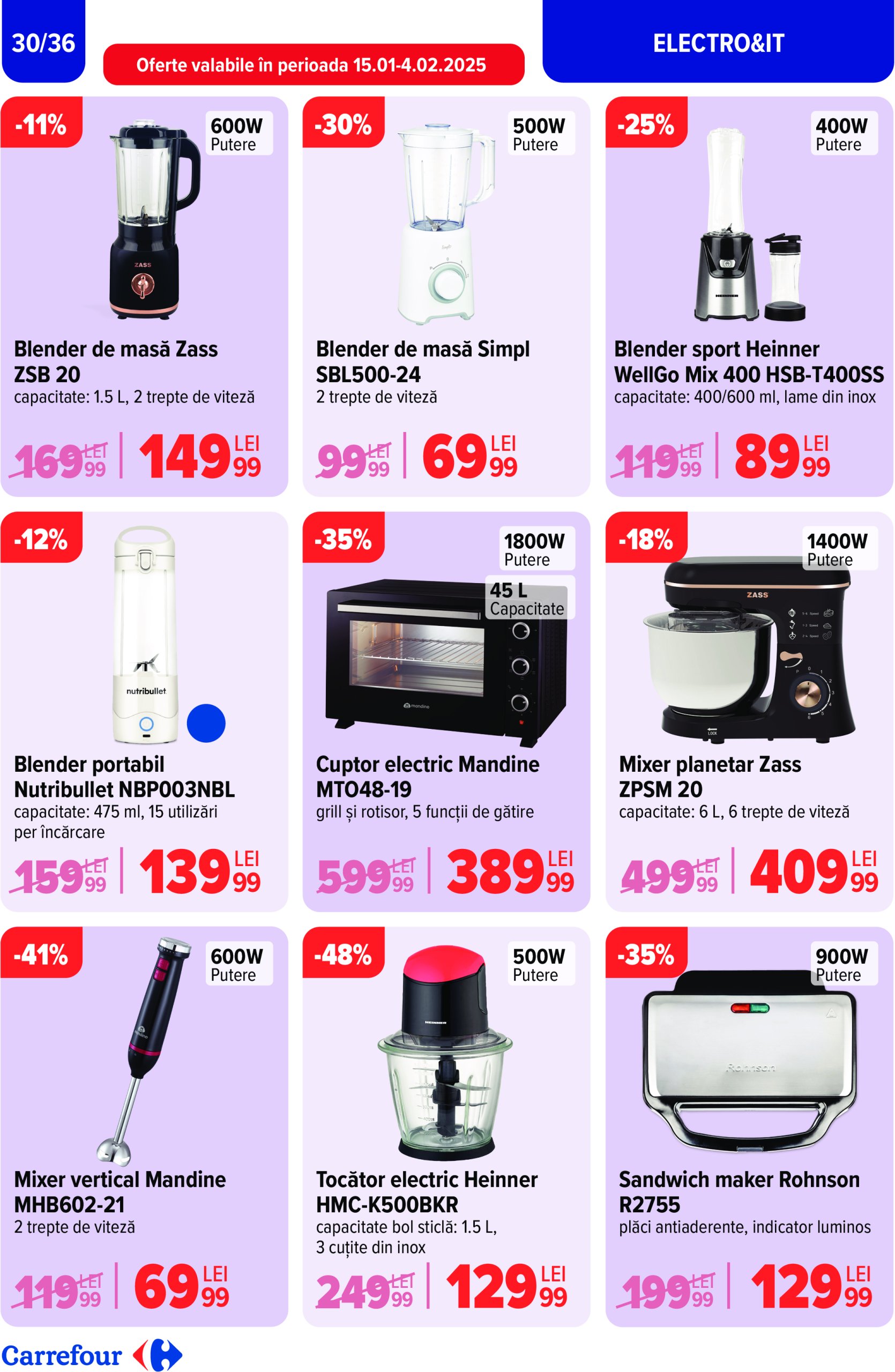 carrefour - Catalog Carrefour valabil din 15.01. - 21.01. - page: 30