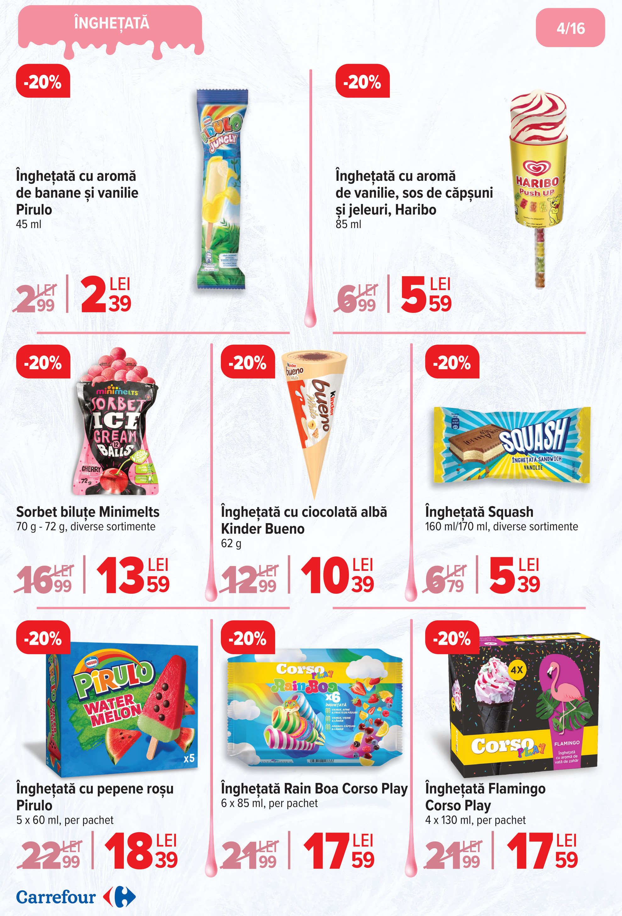 carrefour - Catalog Carrefour - Inghetata valabil din 23.04. - 06.05. - page: 4