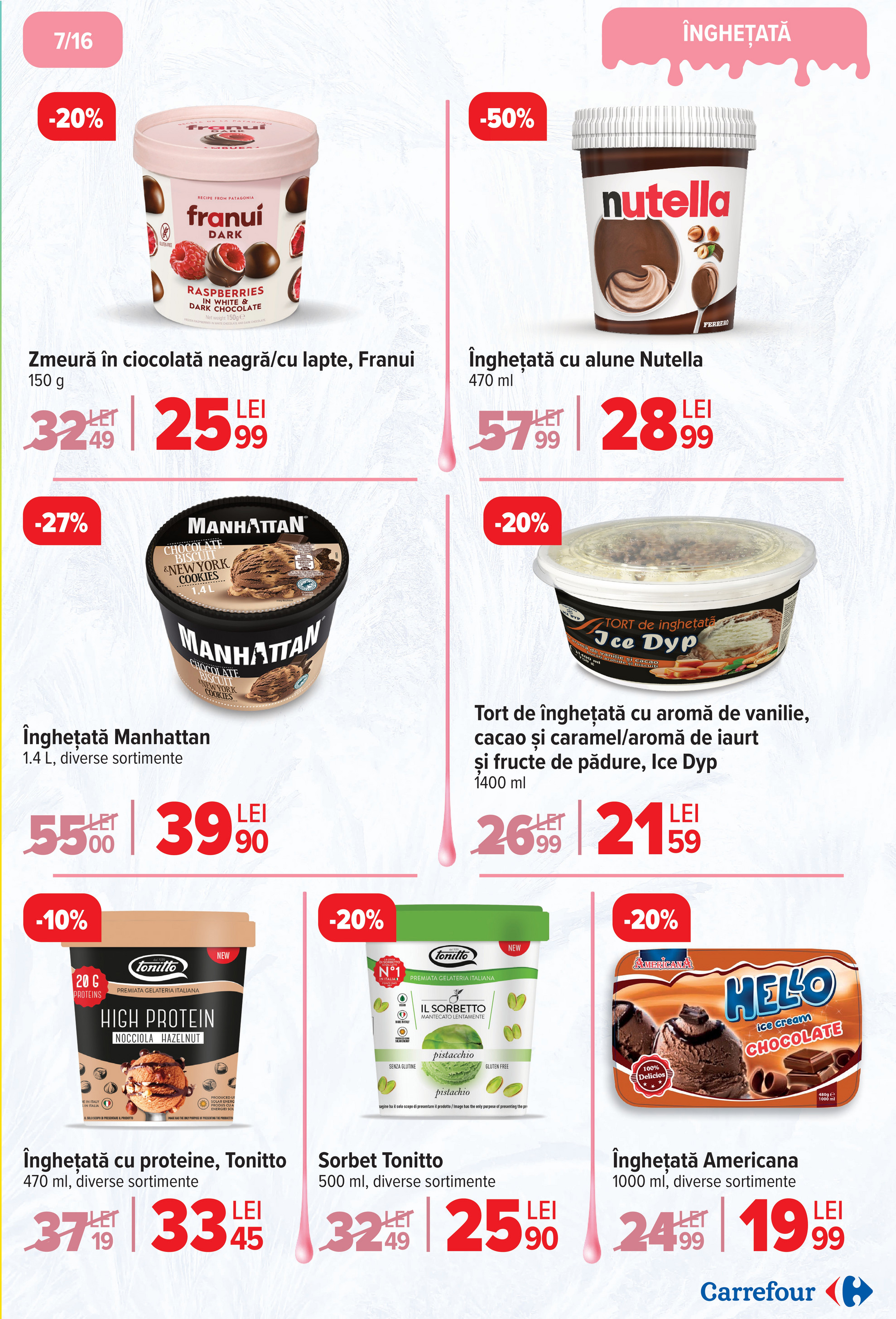 carrefour - Catalog Carrefour - Inghetata valabil din 23.04. - 06.05. - page: 7