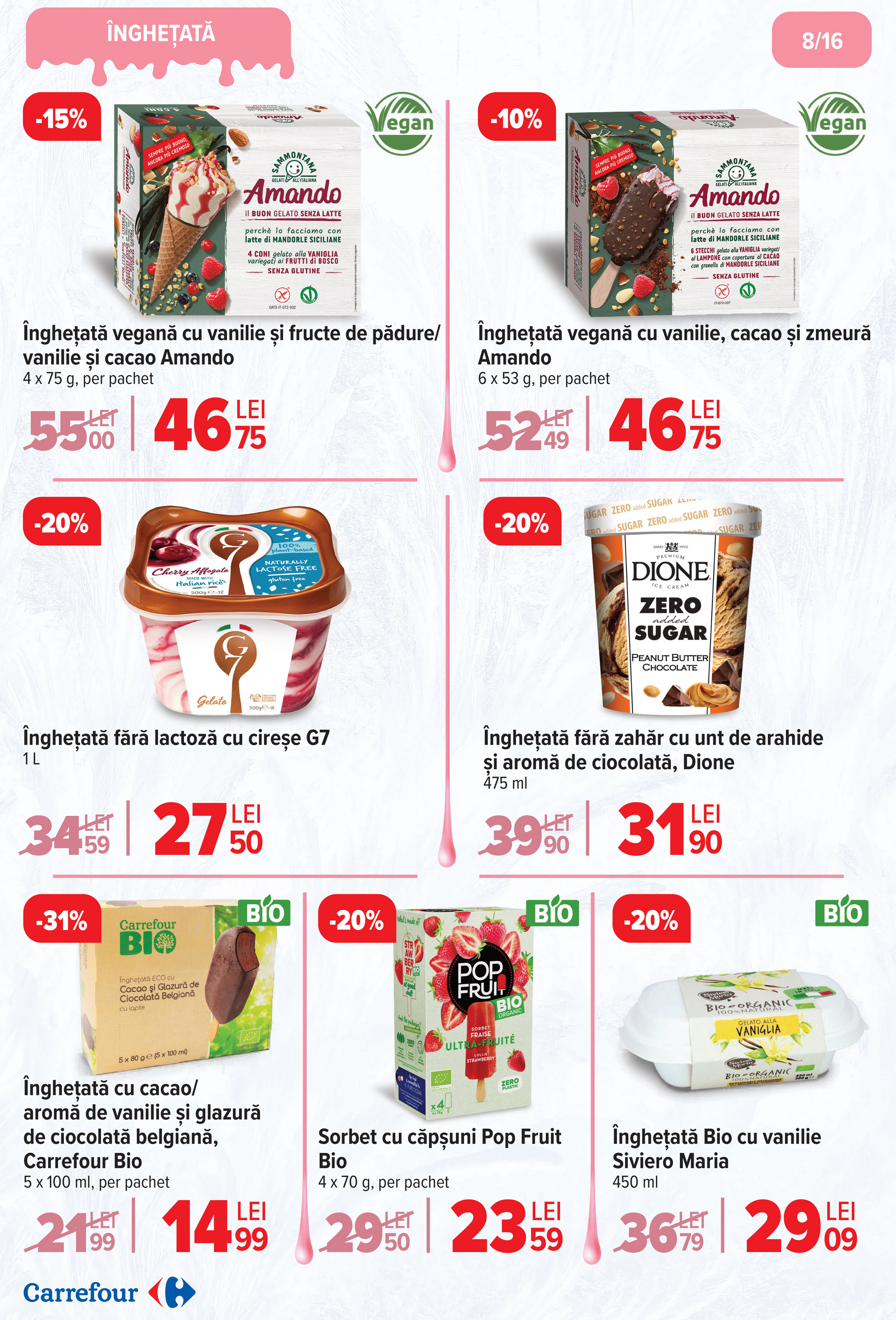carrefour - Catalog Carrefour - Inghetata valabil din 23.04. - 06.05. - page: 8