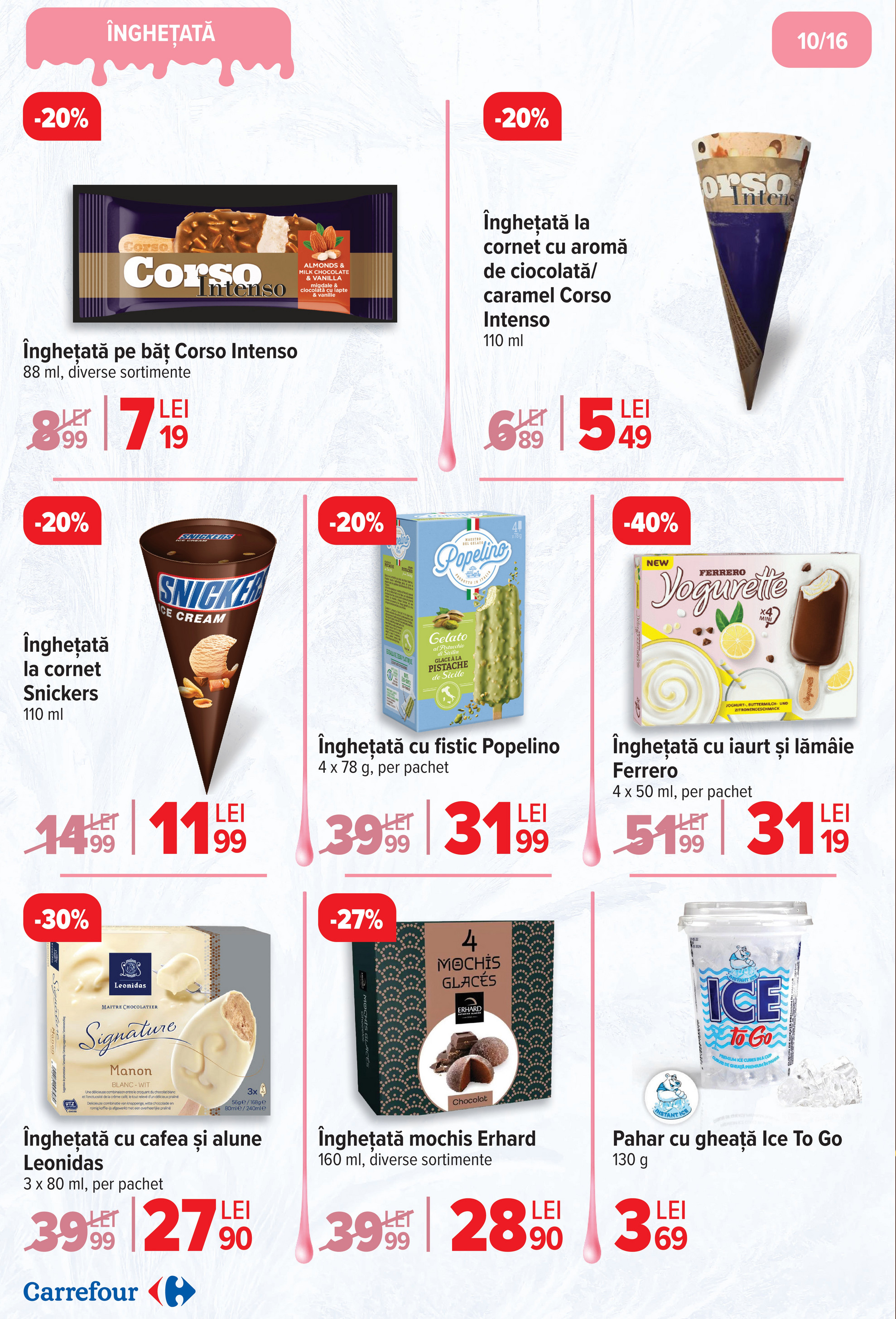carrefour - Catalog Carrefour - Inghetata valabil din 23.04. - 06.05. - page: 10