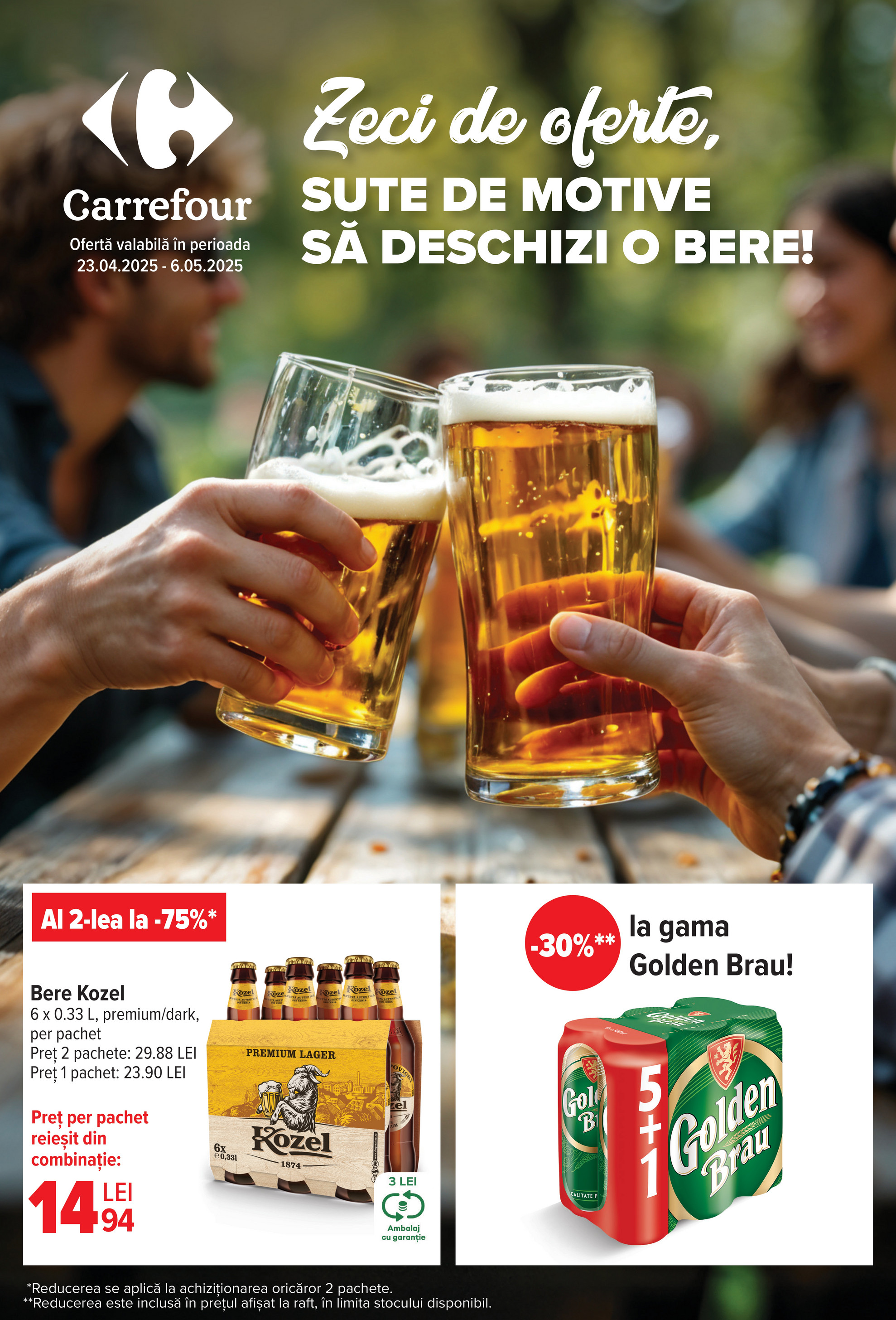 carrefour - Catalog Carrefour - Zeci de oferte valabil din 23.04. - 06.05.