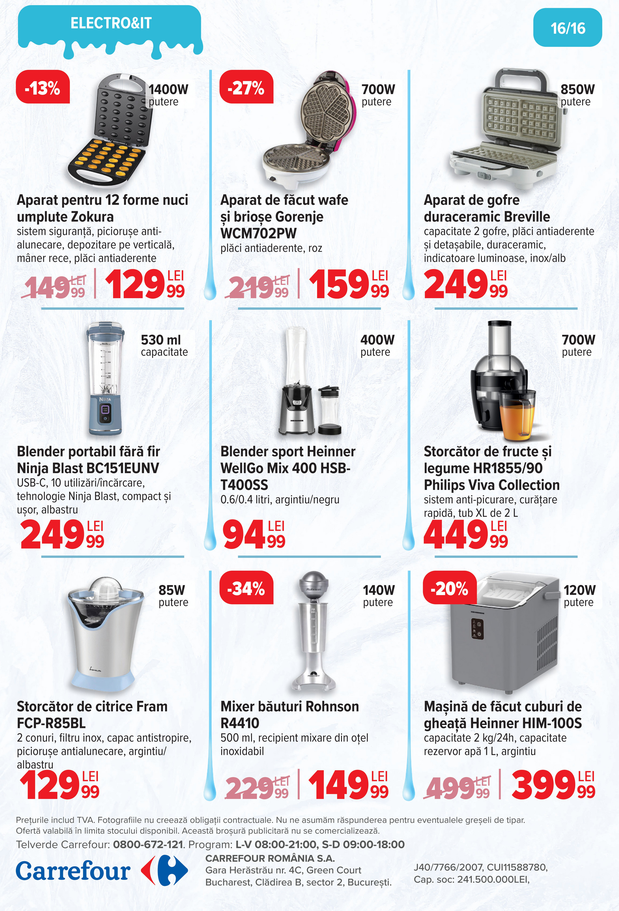 carrefour - Catalog Carrefour - Inghetata valabil din 07.05. - 20.05. - page: 16