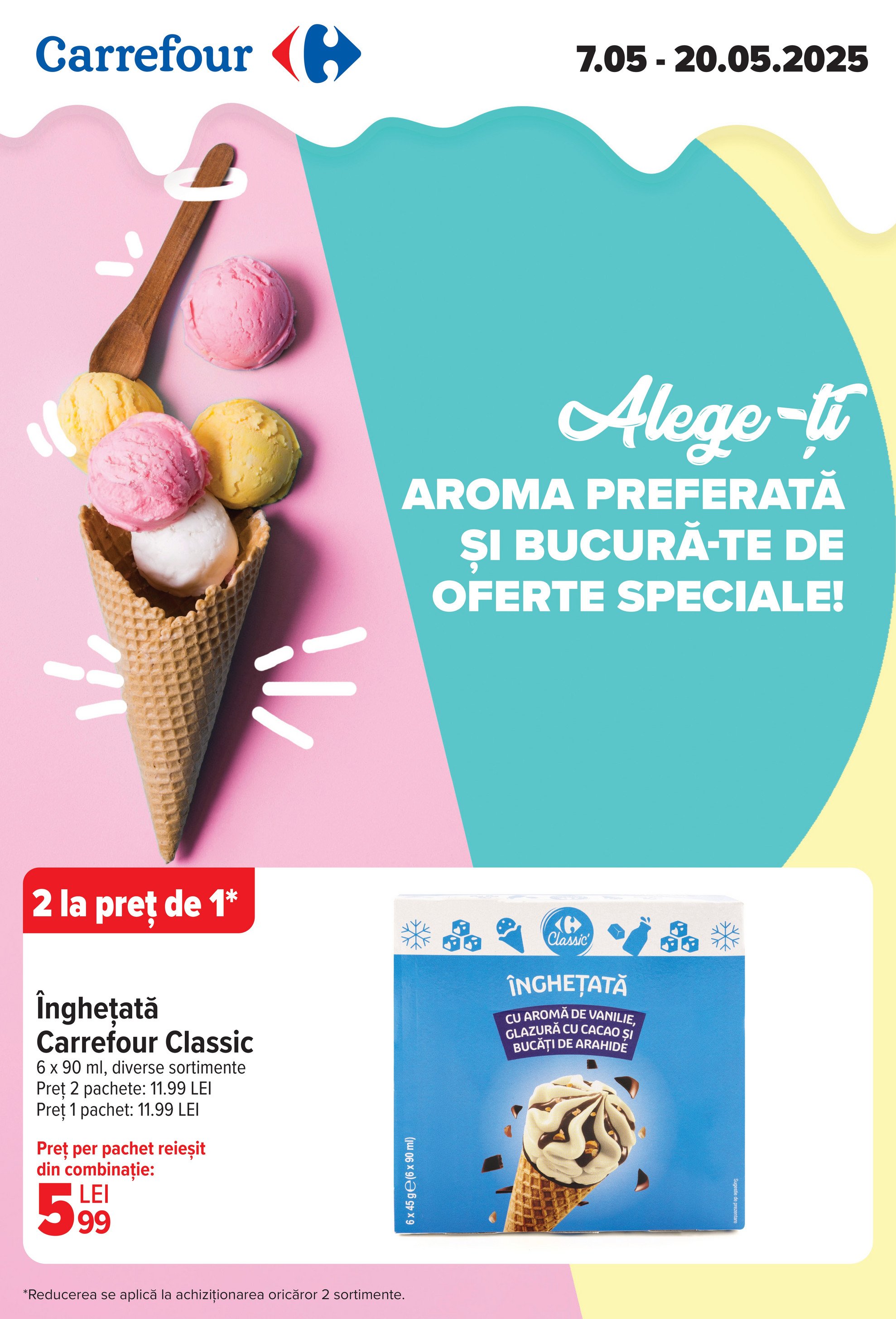 carrefour - Catalog Carrefour - Inghetata valabil din 07.05. - 20.05.