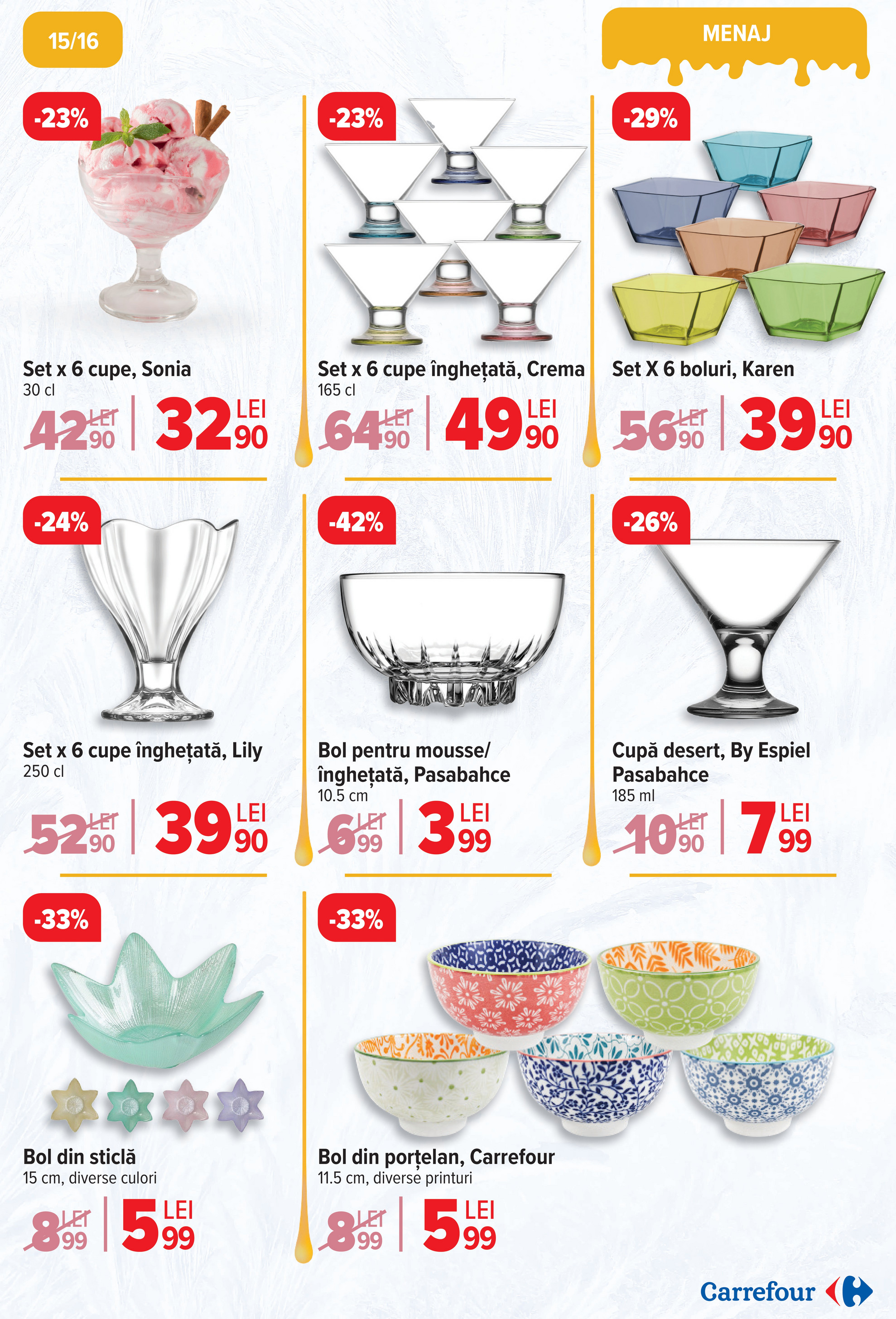 carrefour - Catalog Carrefour - Inghetata valabil din 07.05. - 20.05. - page: 15