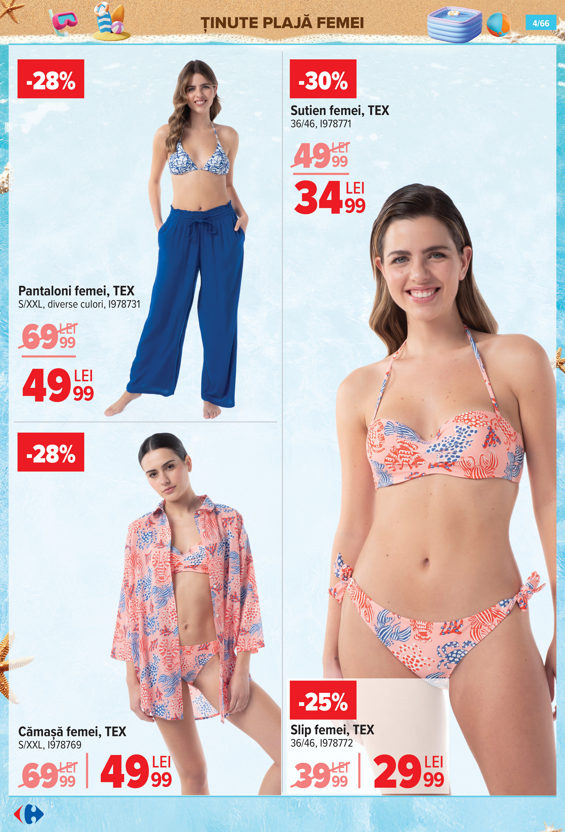 carrefour - Catalog Carrefour - Special plaja! valabil din 18.06. până pe 01.07. - page: 4