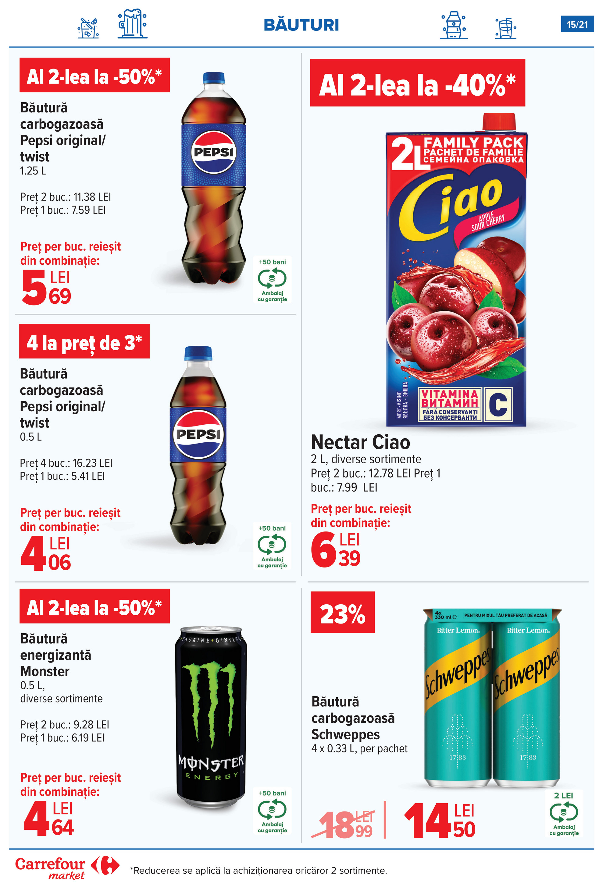carrefour - Catalog Carrefour Market valabil din 25.06. până pe 01.07. - page: 15