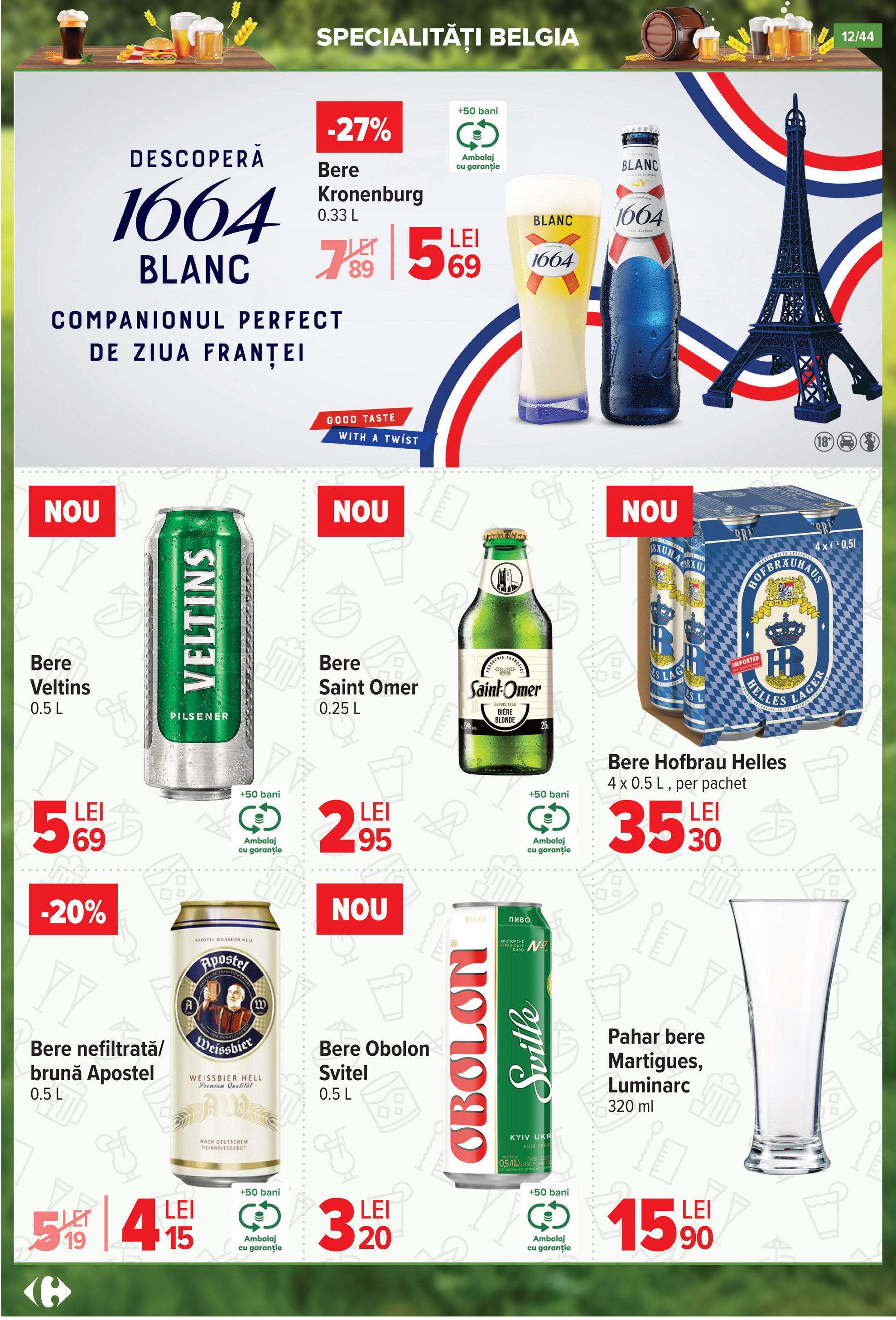 carrefour - Catalog Carrefour - Beer & Cocktails & Summer Wines valabil din 02.07. până pe 15.07. - page: 12