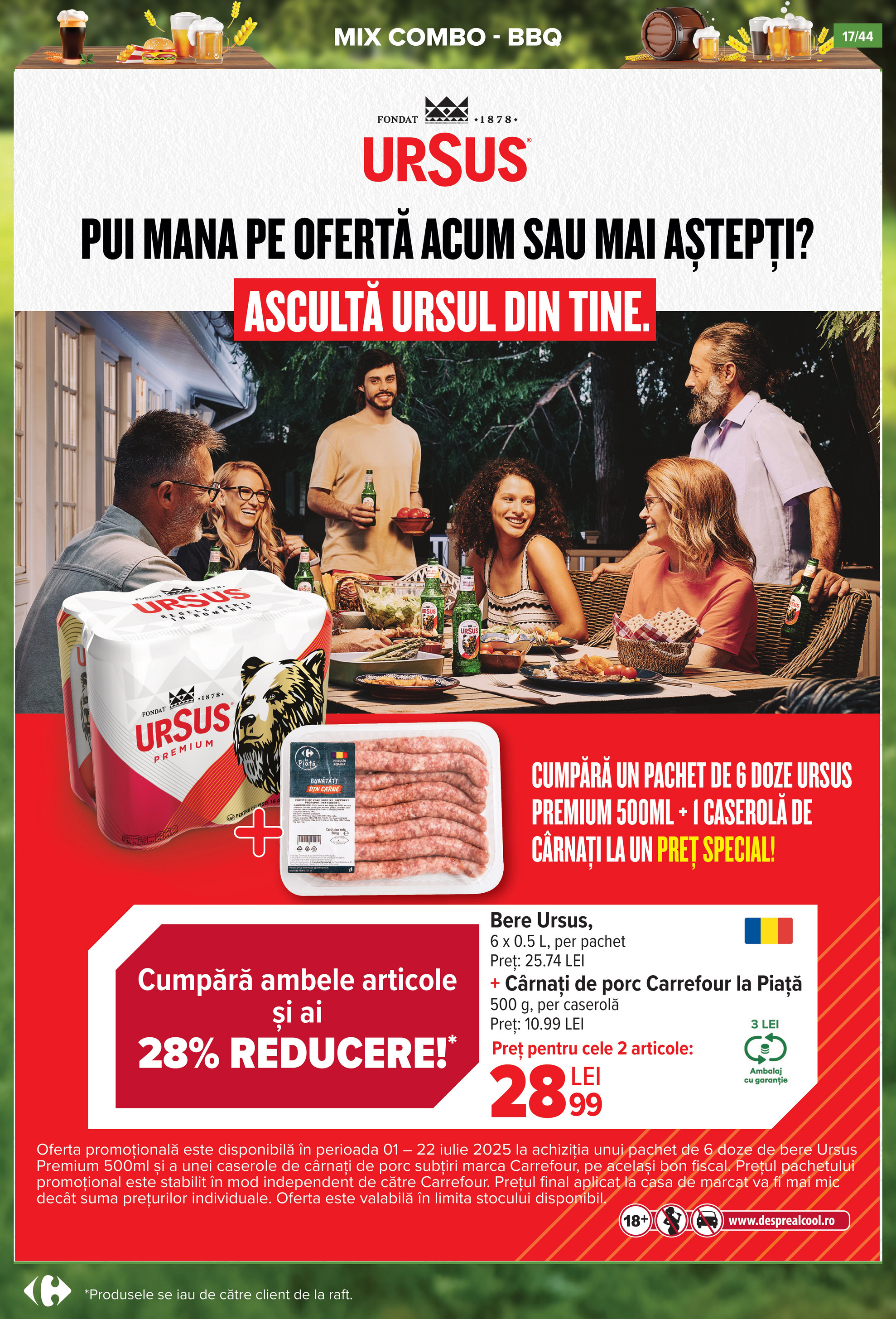 carrefour - Catalog Carrefour - Beer & Cocktails & Summer Wines valabil din 02.07. până pe 15.07. - page: 17