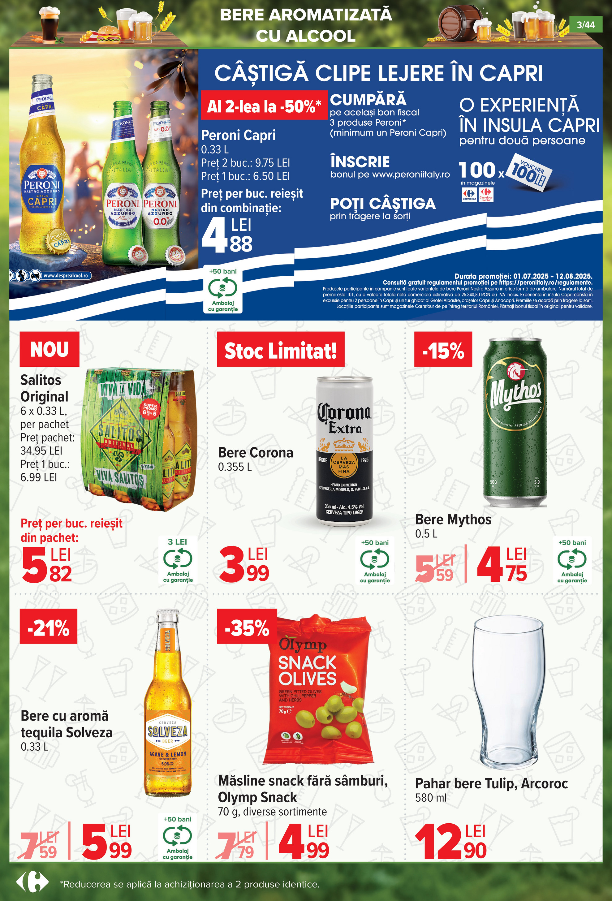 carrefour - Catalog Carrefour - Beer & Cocktails & Summer Wines valabil din 02.07. până pe 15.07. - page: 3