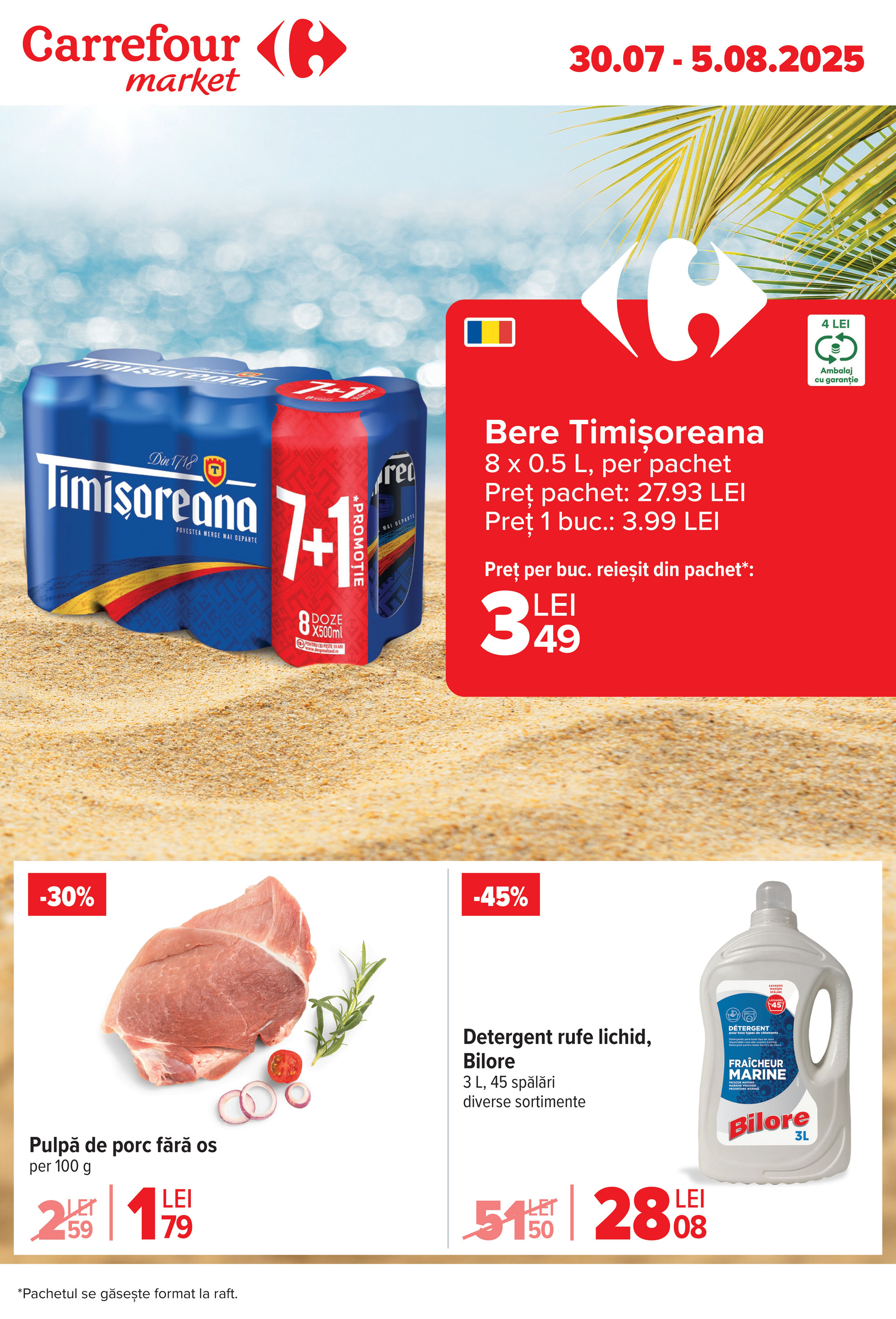 carrefour - Catalog Carrefour Market valabil din 30.07. până pe 05.08.