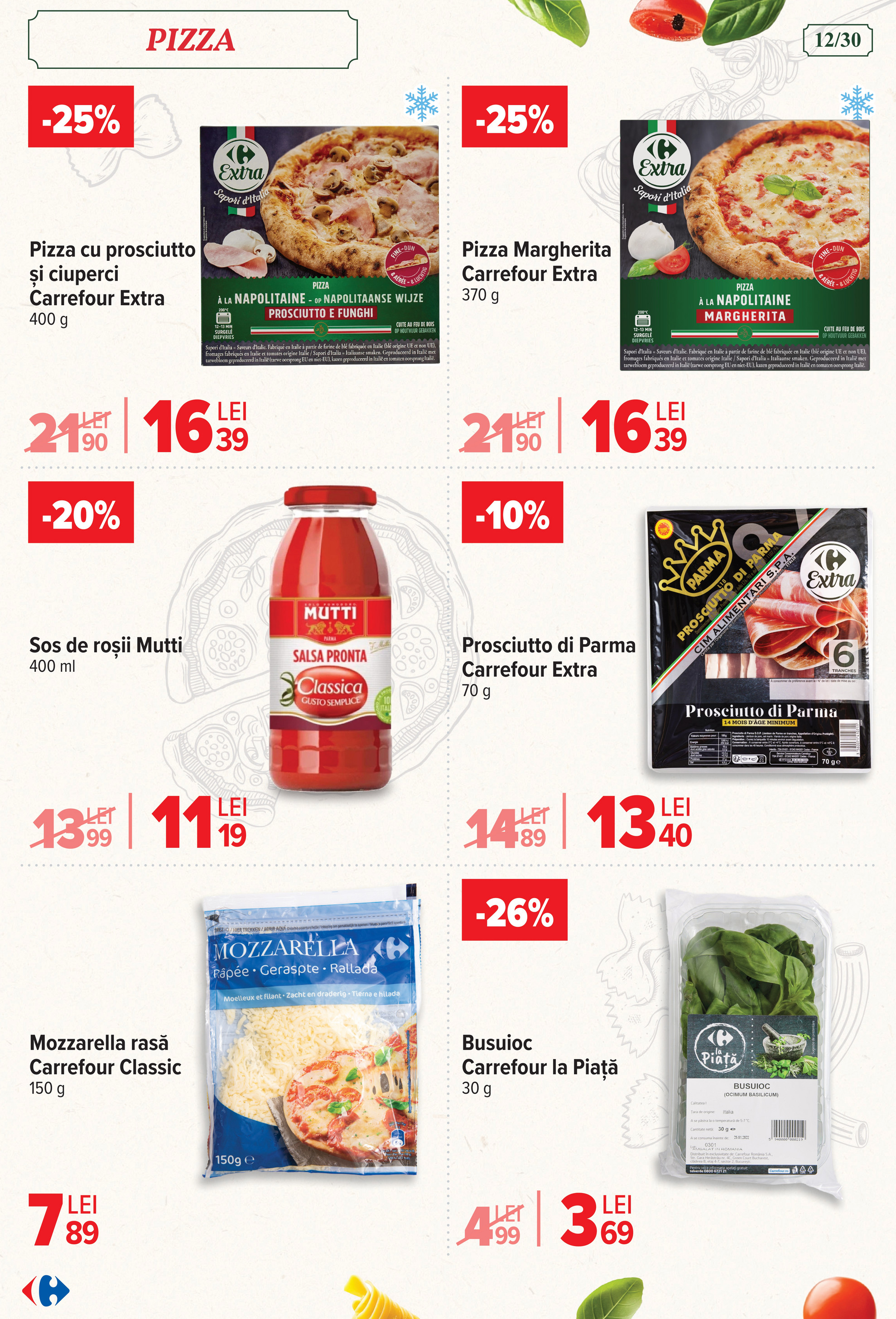 carrefour - Catalog Carrefour - Italian weeks valabil din 06.08. până pe 19.08. - page: 12