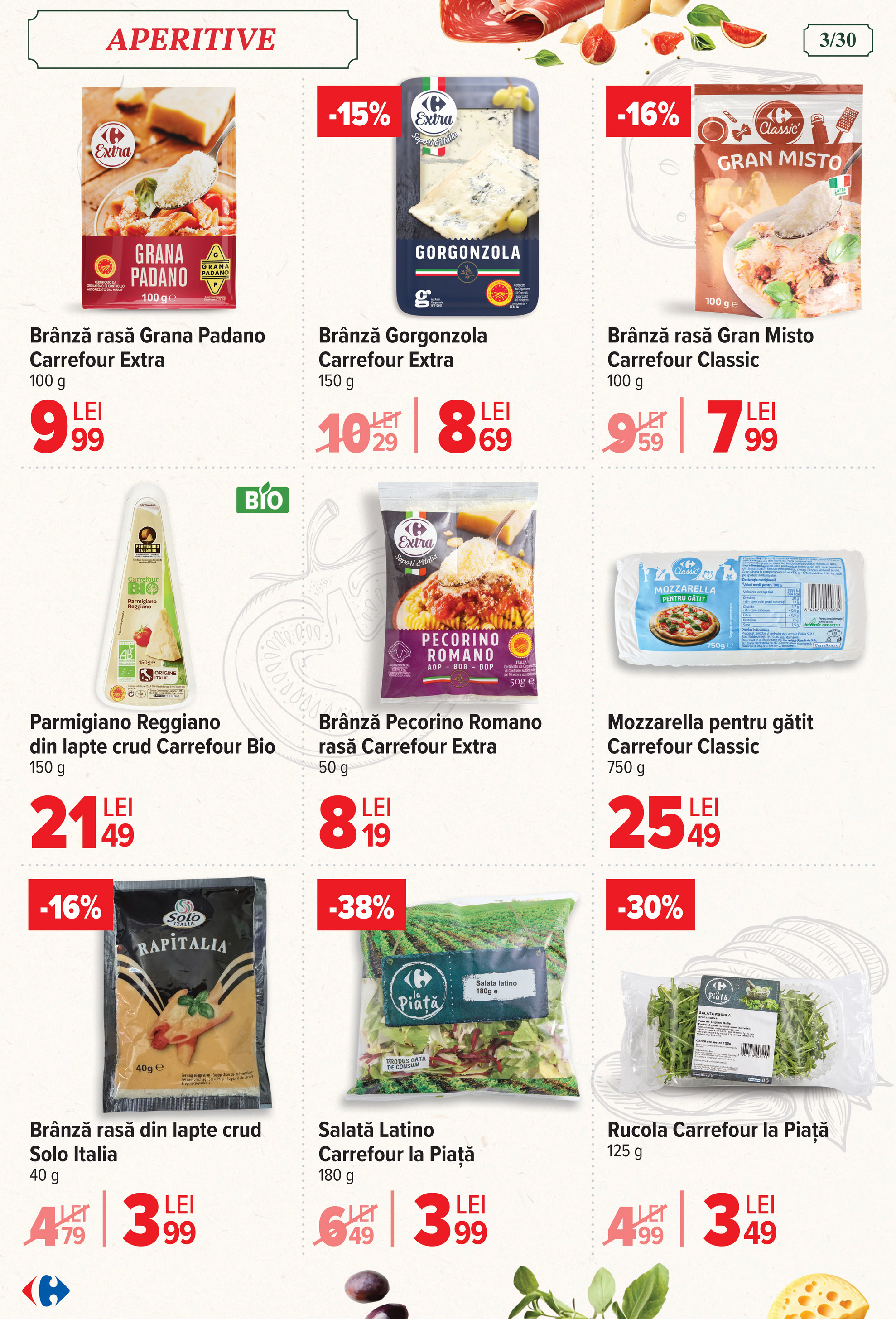 carrefour - Catalog Carrefour - Italian weeks valabil din 06.08. până pe 19.08. - page: 3