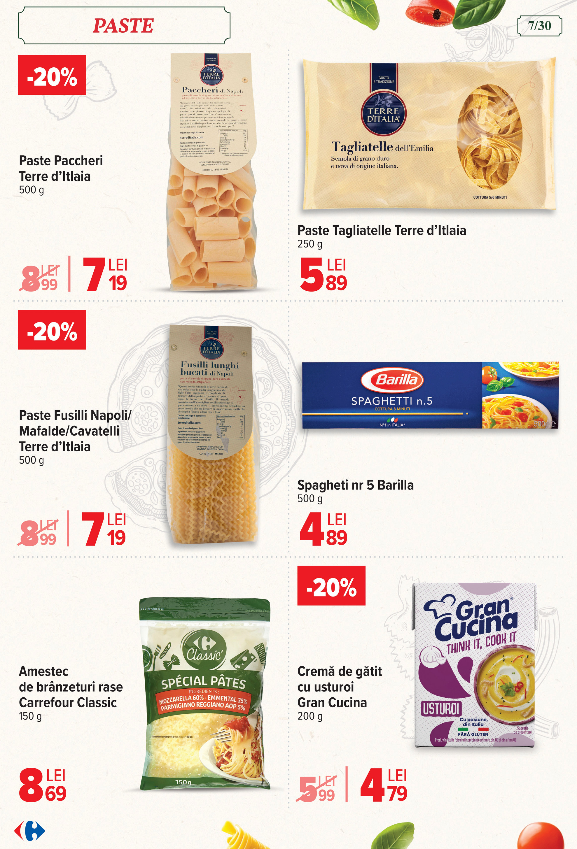 carrefour - Catalog Carrefour - Italian weeks valabil din 06.08. până pe 19.08. - page: 7