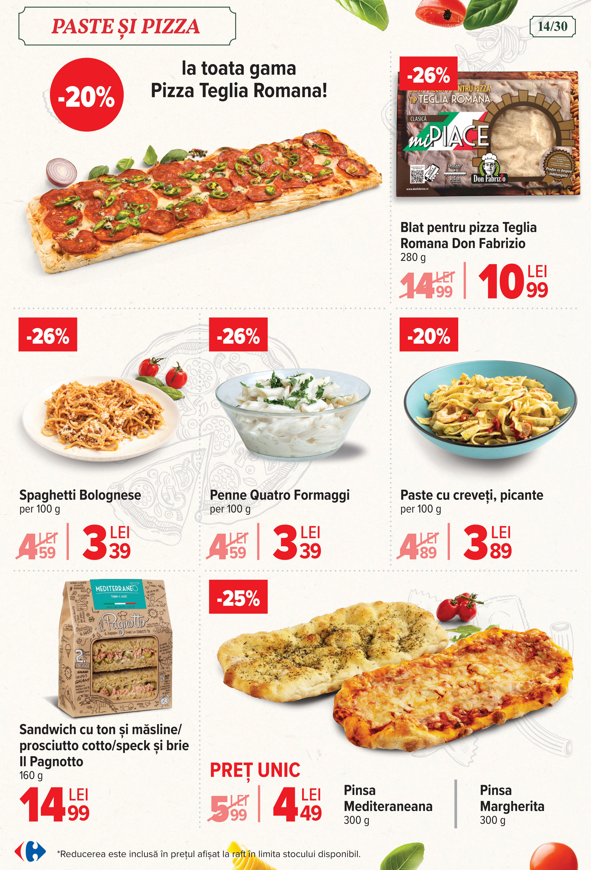 carrefour - Catalog Carrefour - Italian weeks valabil din 06.08. până pe 19.08. - page: 14