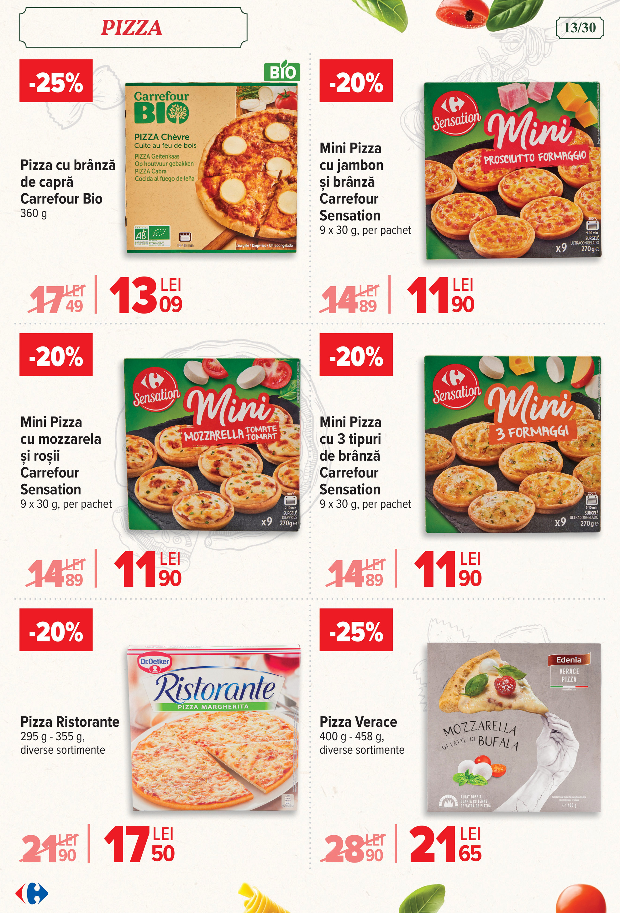 carrefour - Catalog Carrefour - Italian weeks valabil din 06.08. până pe 19.08. - page: 13