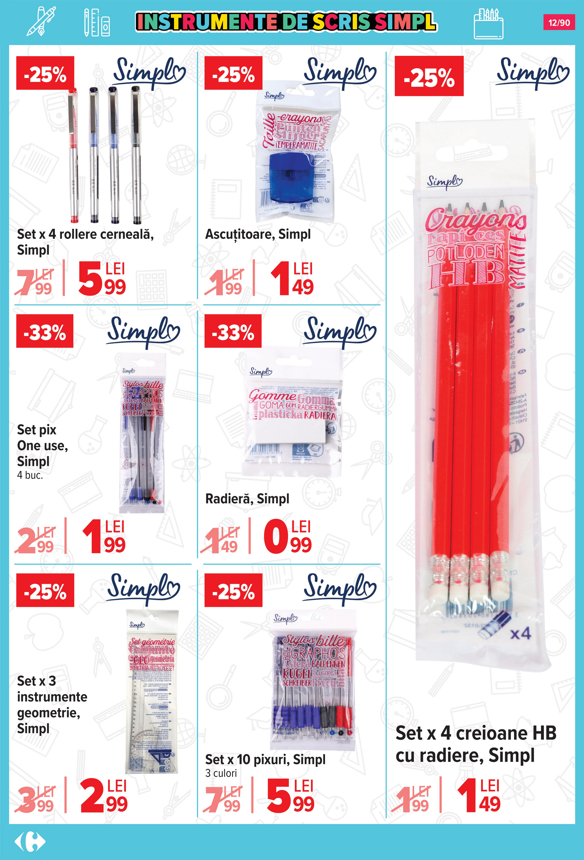 carrefour - Catalog Carrefour - Back to School valabil din 13.08. până pe 16.09. - page: 13