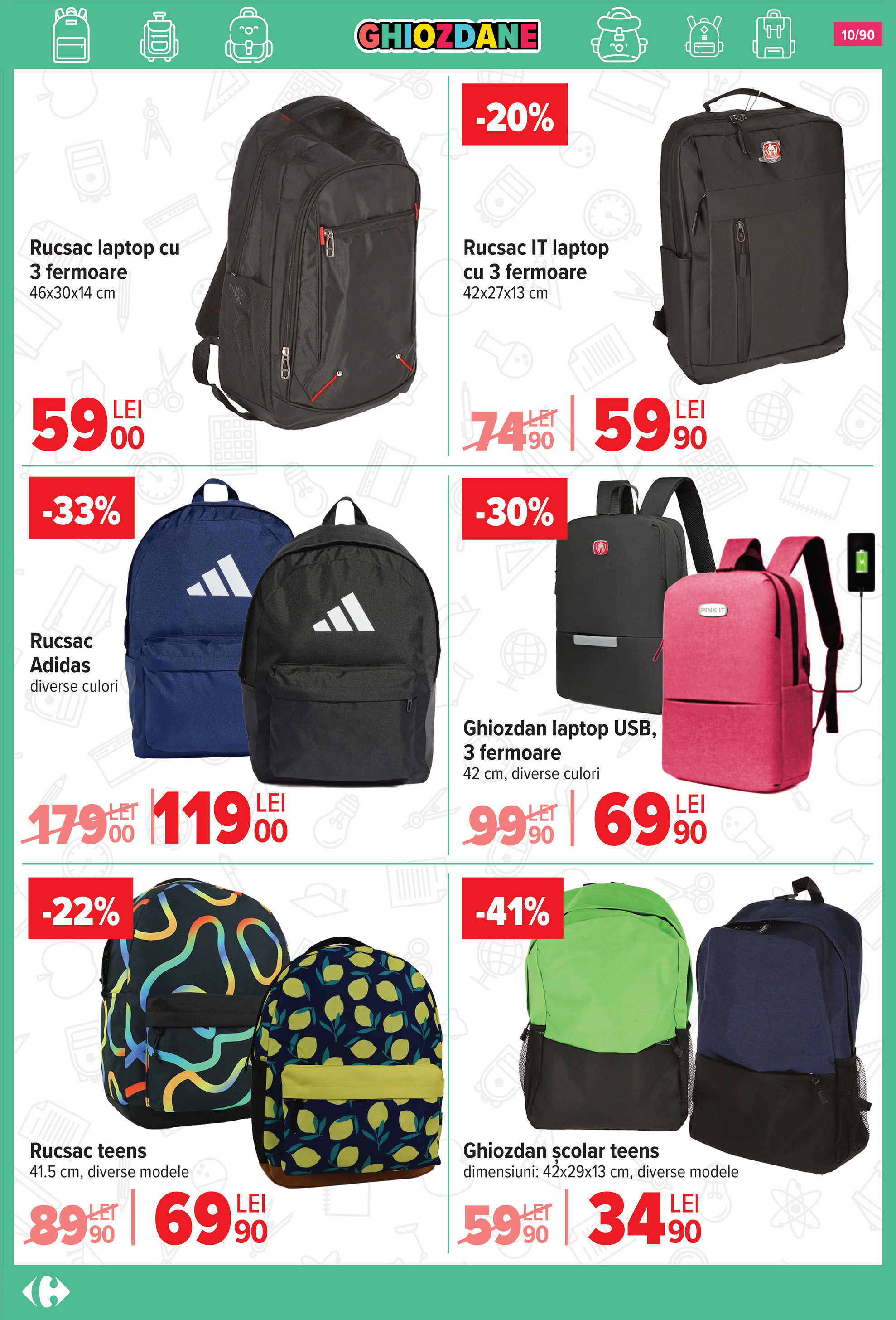 carrefour - Catalog Carrefour - Back to School valabil din 13.08. până pe 16.09. - page: 11