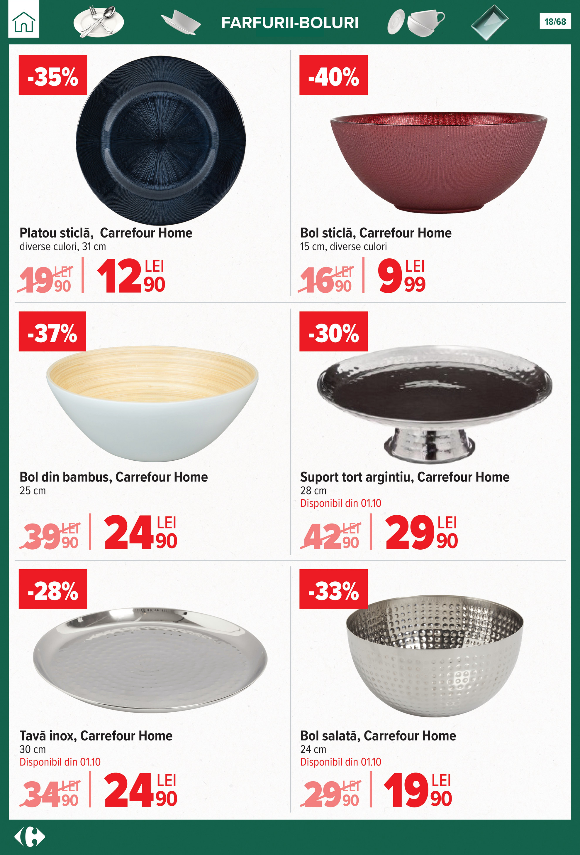 carrefour - Catalog Carrefour - Maison online – oferte valabile din 24.09. - page: 18