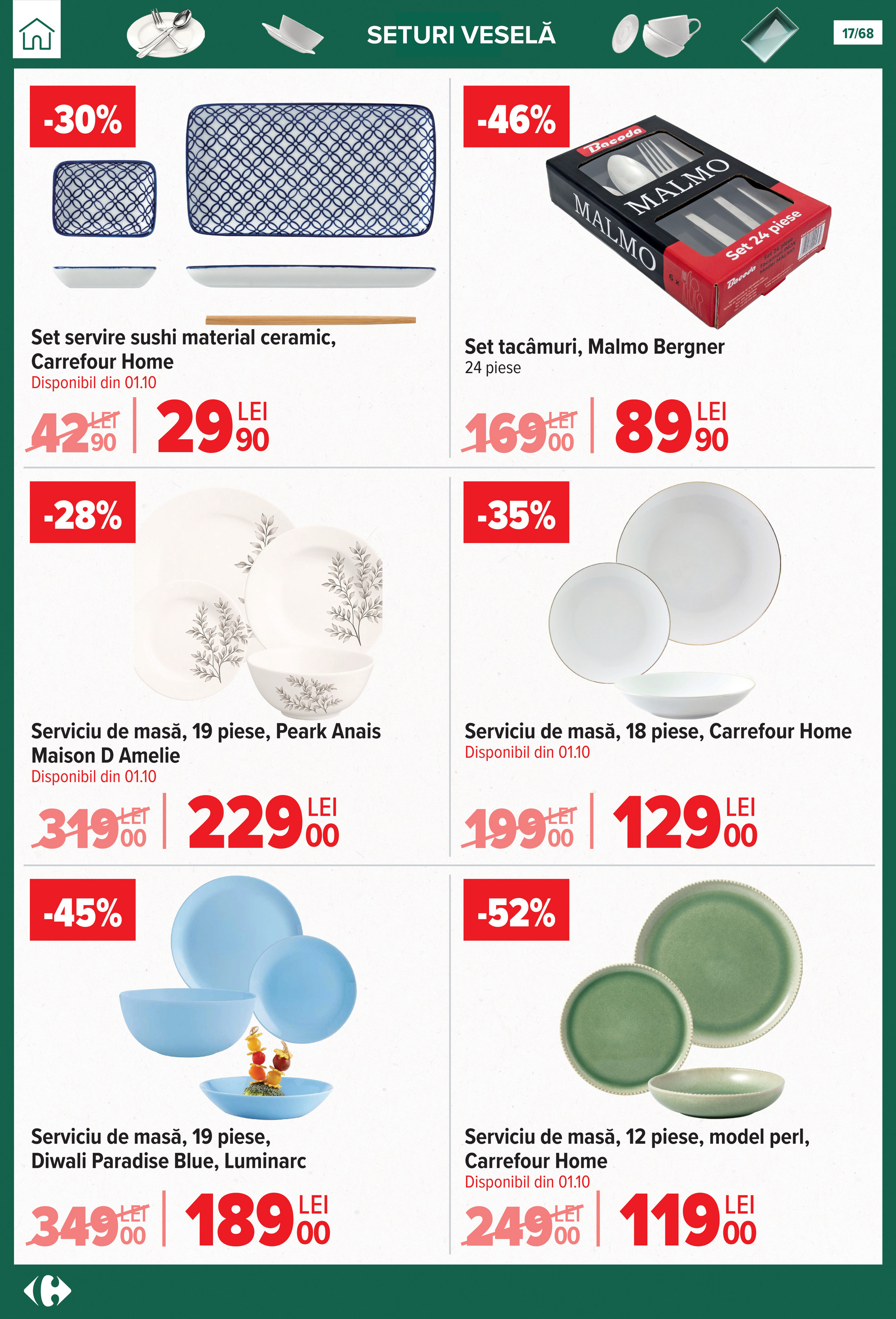 carrefour - Catalog Carrefour - Maison online – oferte valabile din 24.09. - page: 17